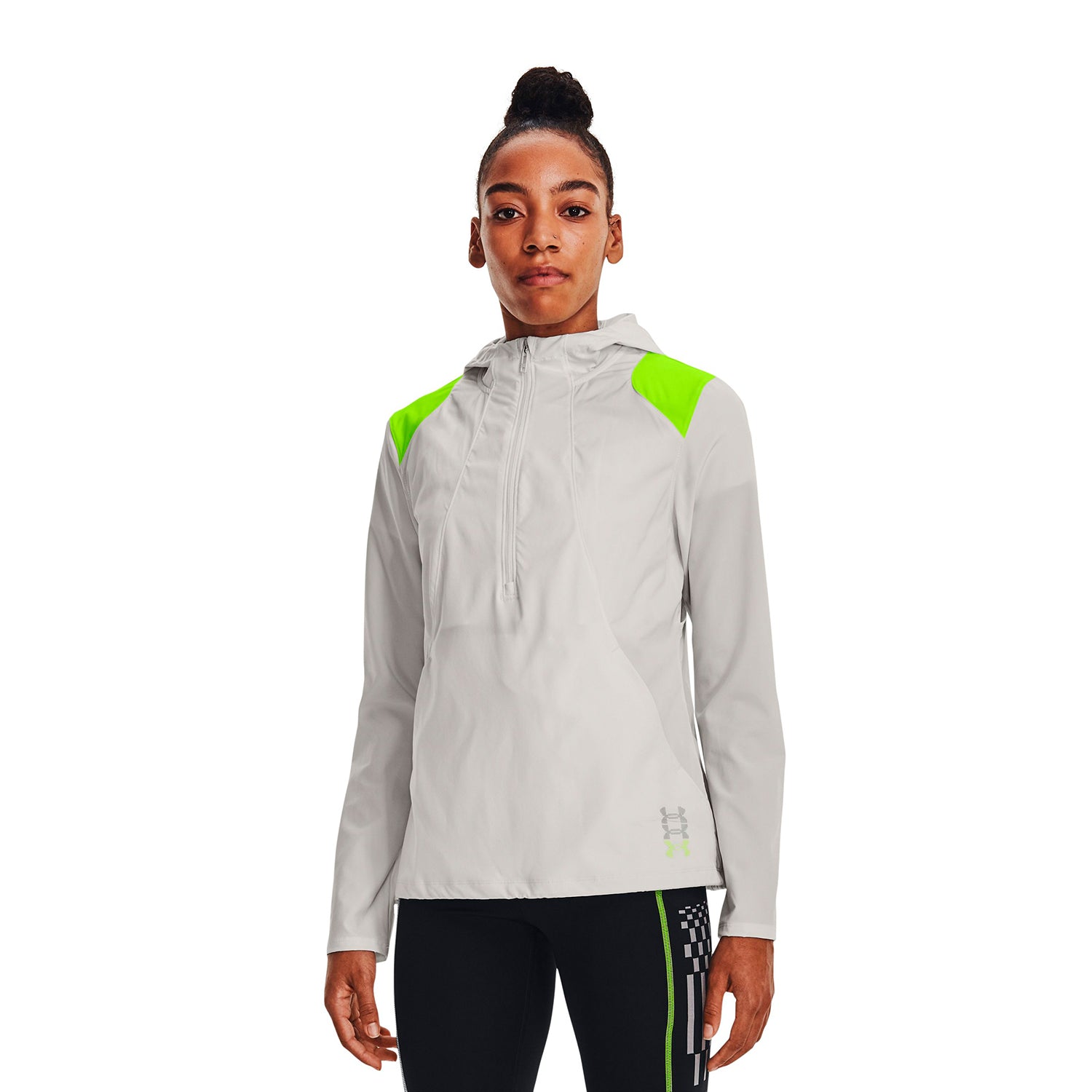 Chaqueta Running Mujer Color Gris-1