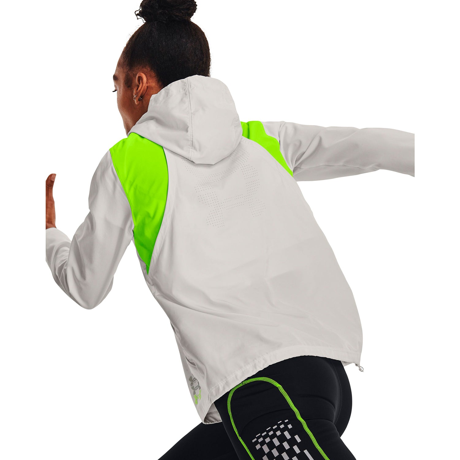 Chaqueta Running Mujer Color Gris-2