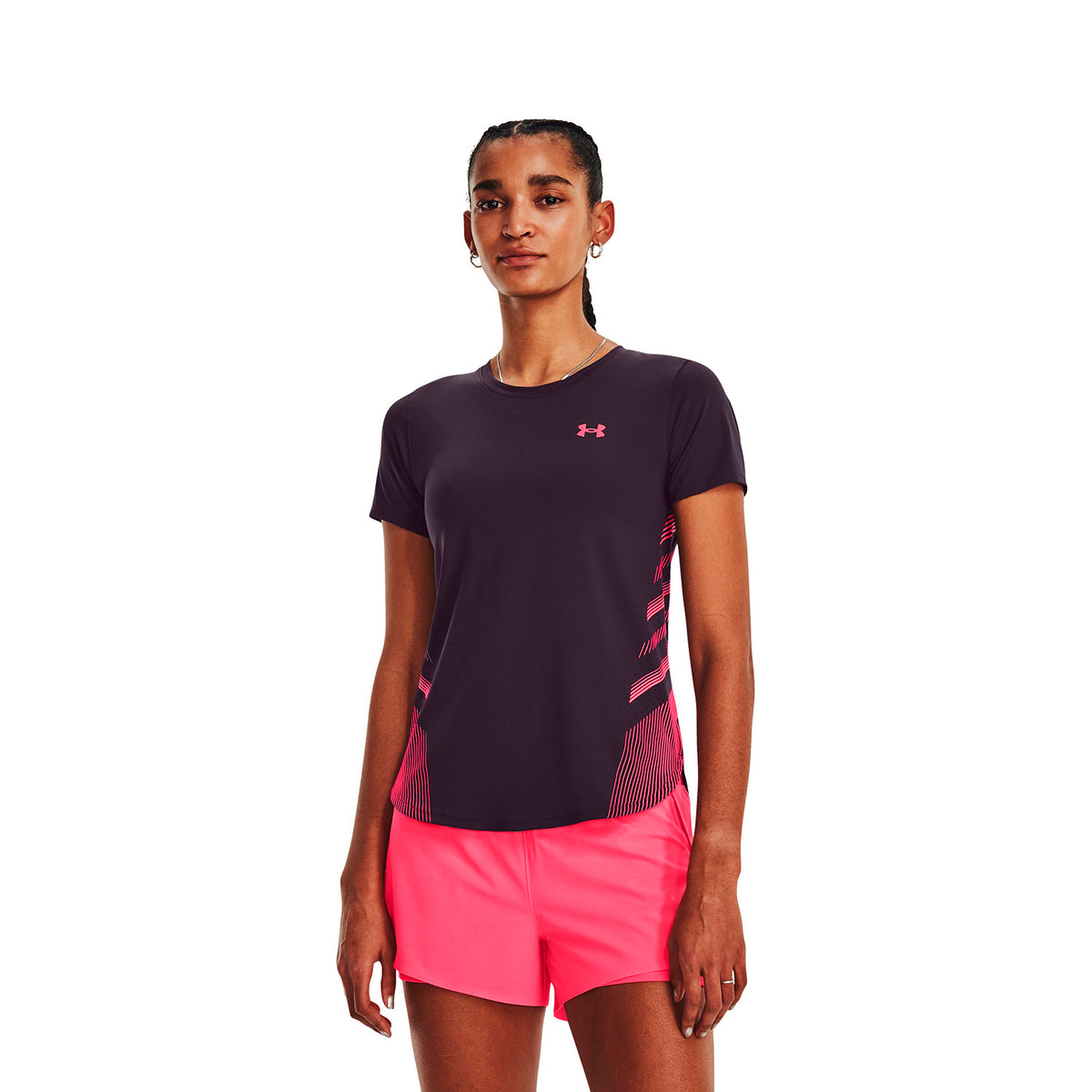 Camiseta Running Mujer Color Morado-3