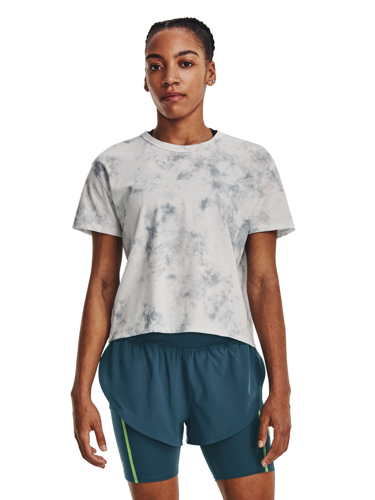 Camiseta Running Mujer Color Gris-4