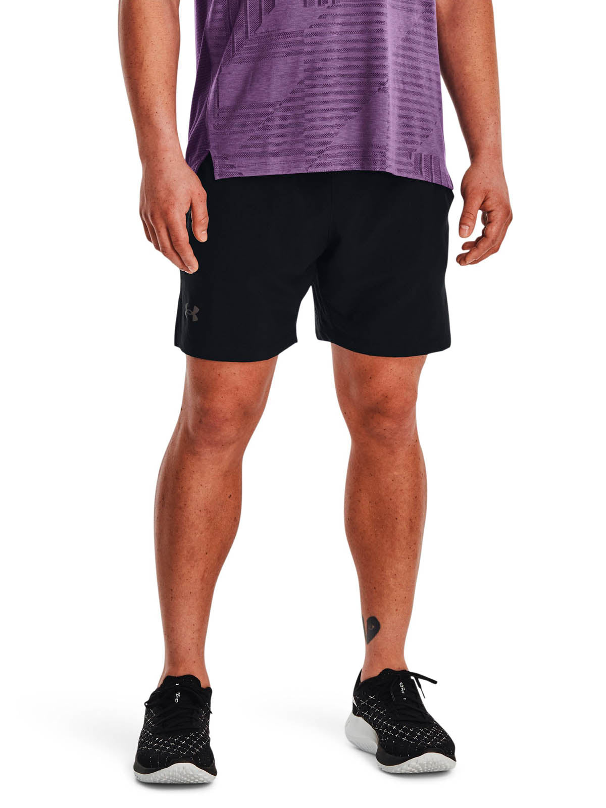 Short Running Hombre Color Negro-2