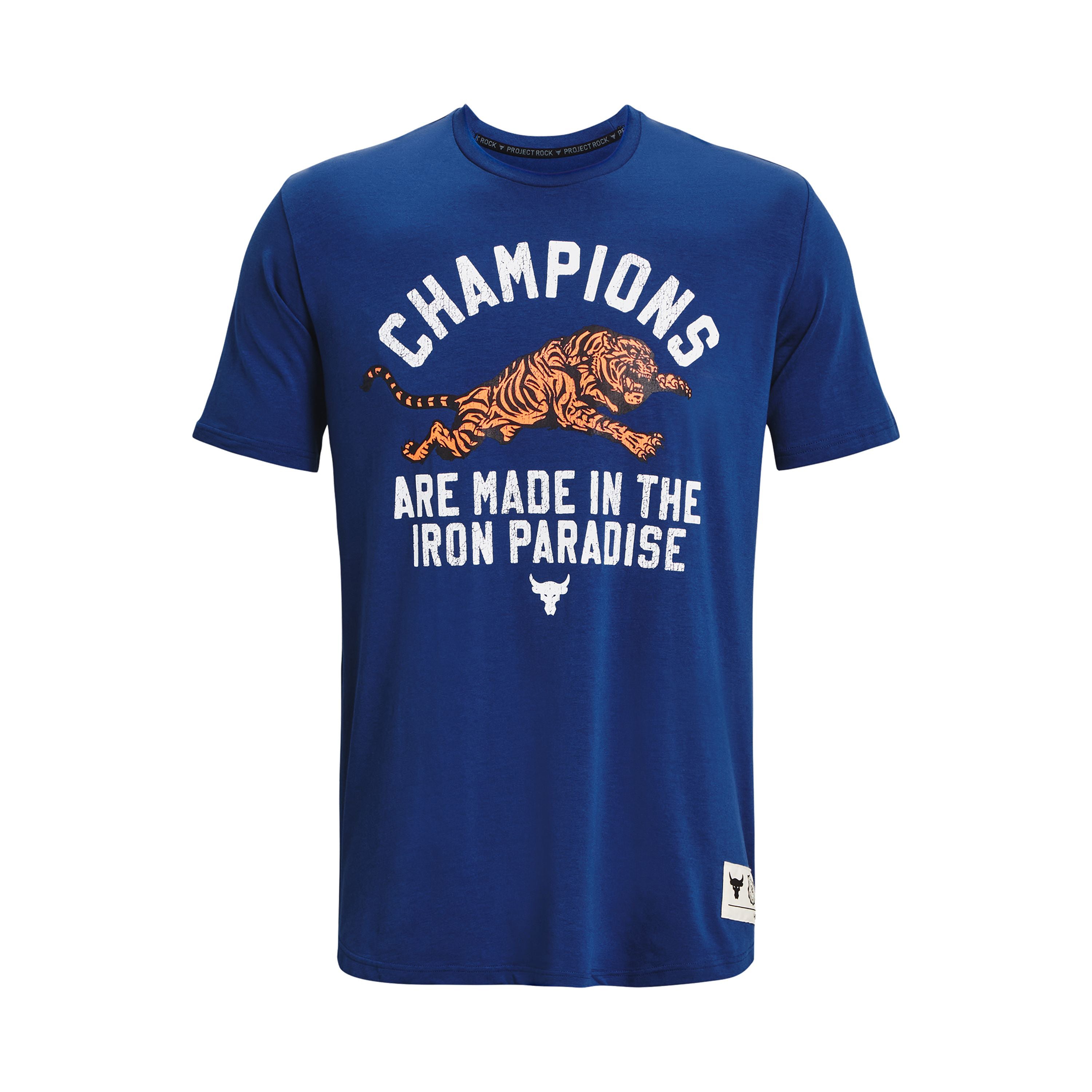 Camiseta Training Hombre Color Azul-1