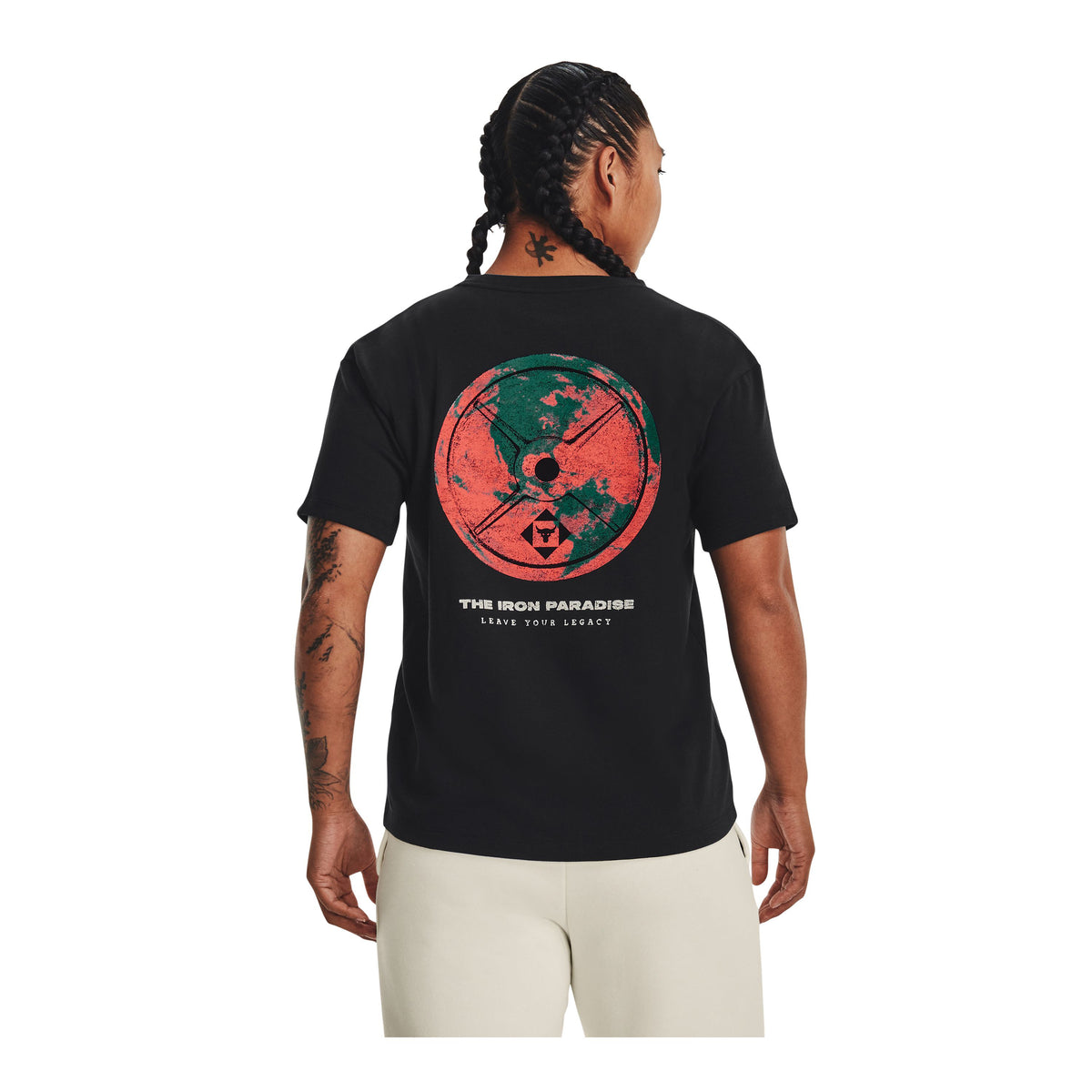 Camiseta Training Mujer Color Negro-3