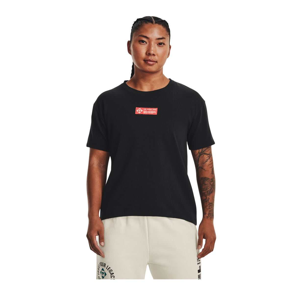 Camiseta Training Mujer Color Negro-4