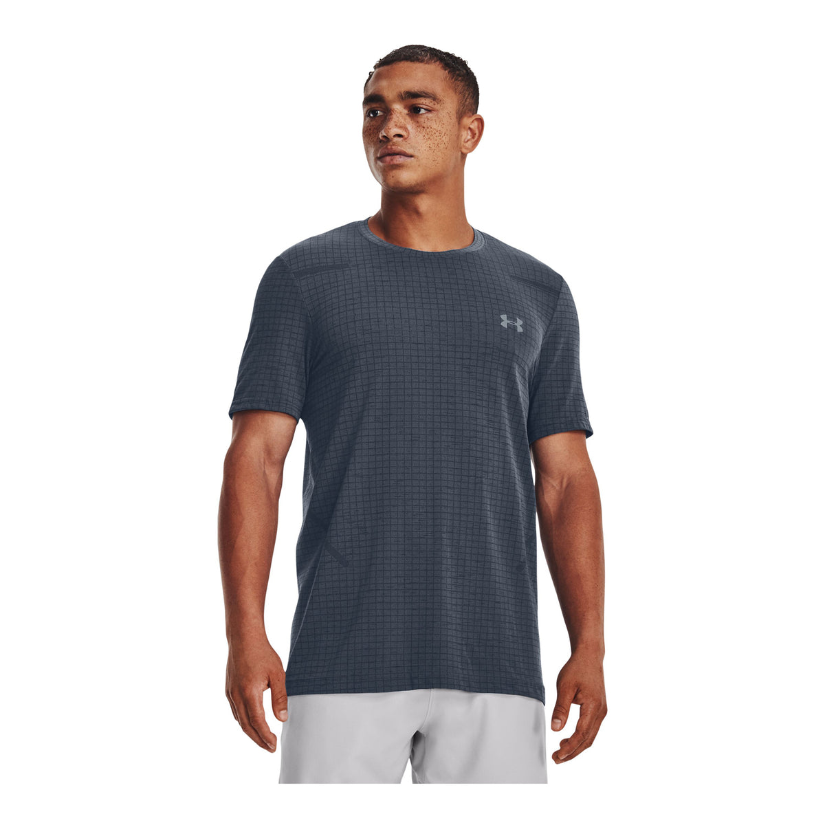 Camiseta Fútbol Hombre Color Gris-3