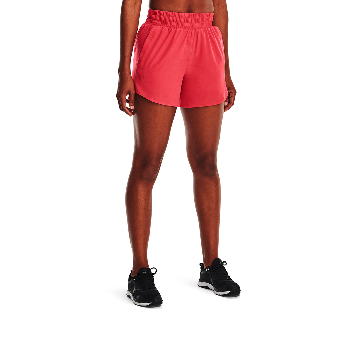 Short Fútbol Mujer Color Rojo-3