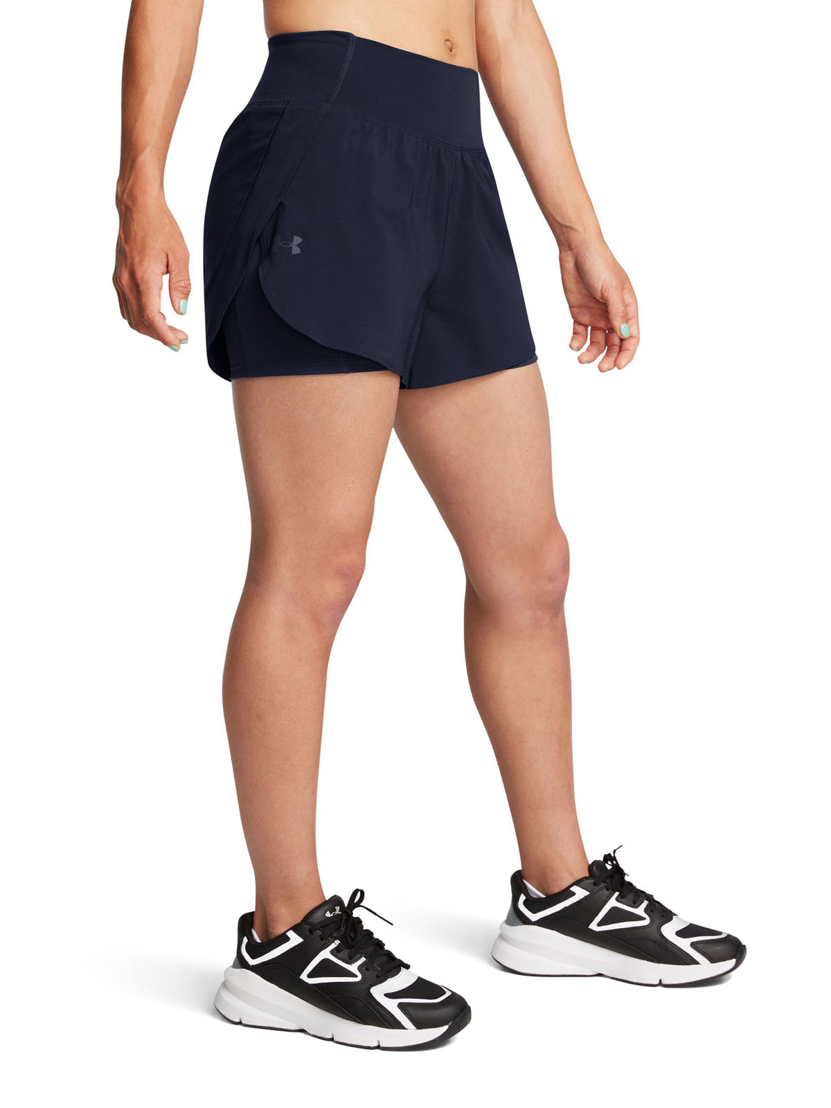Short Training Mujer Color Azul-3