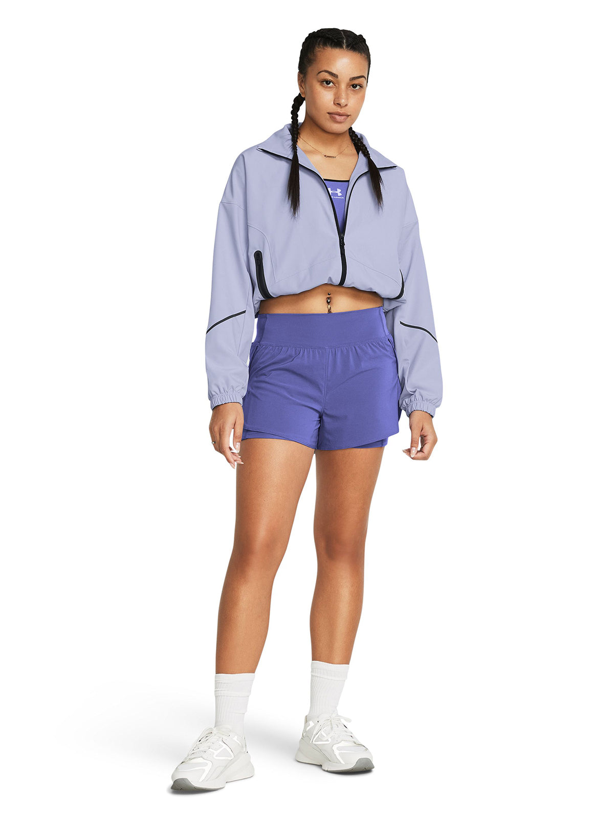 Short Training Mujer Color Morado-3