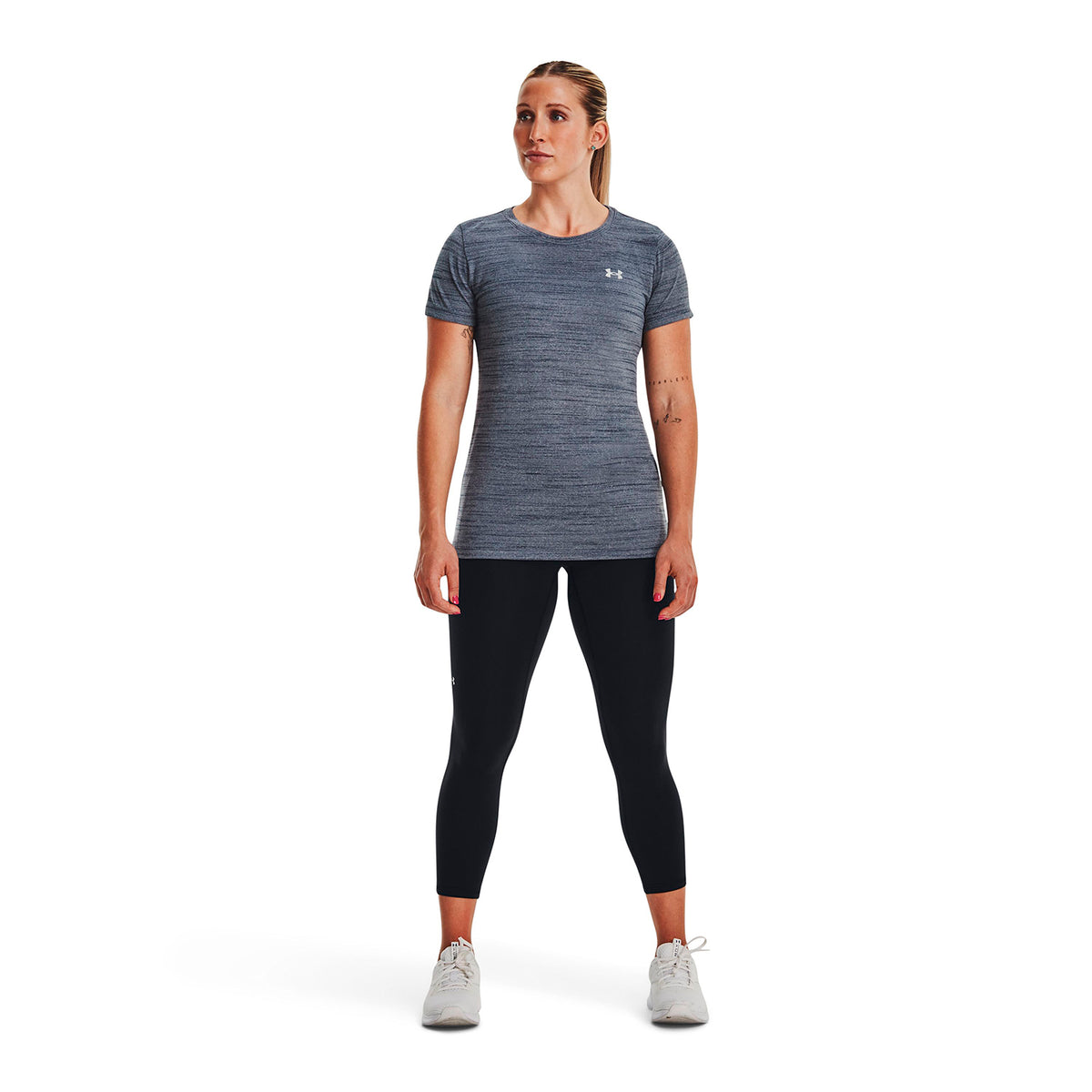 Camiseta Training Mujer Color Gris-5