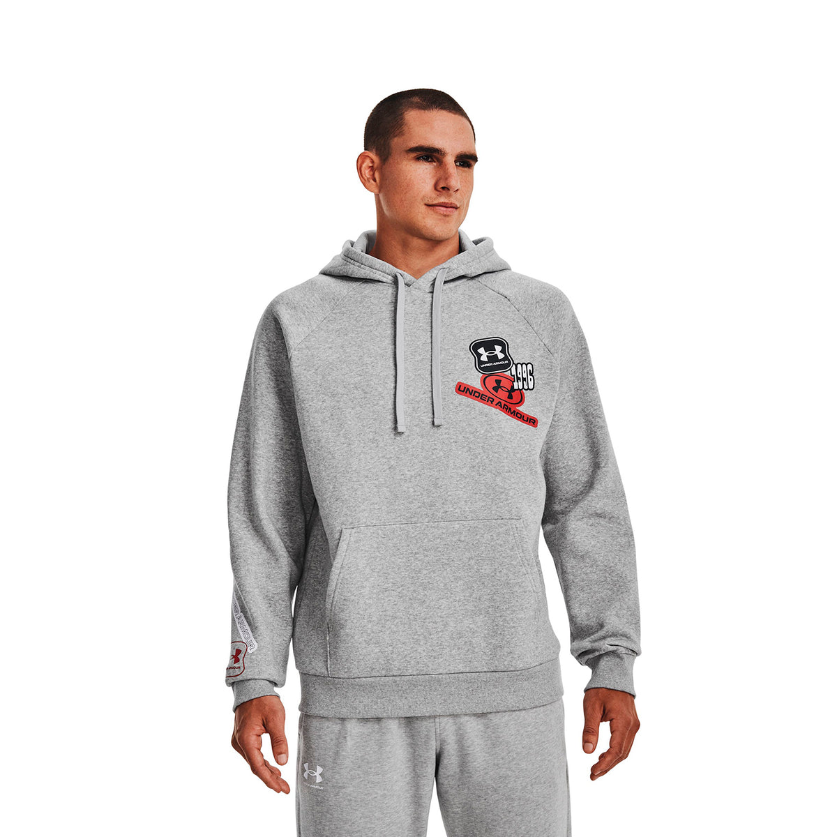 Buzo Training Hombre Color Gris-3