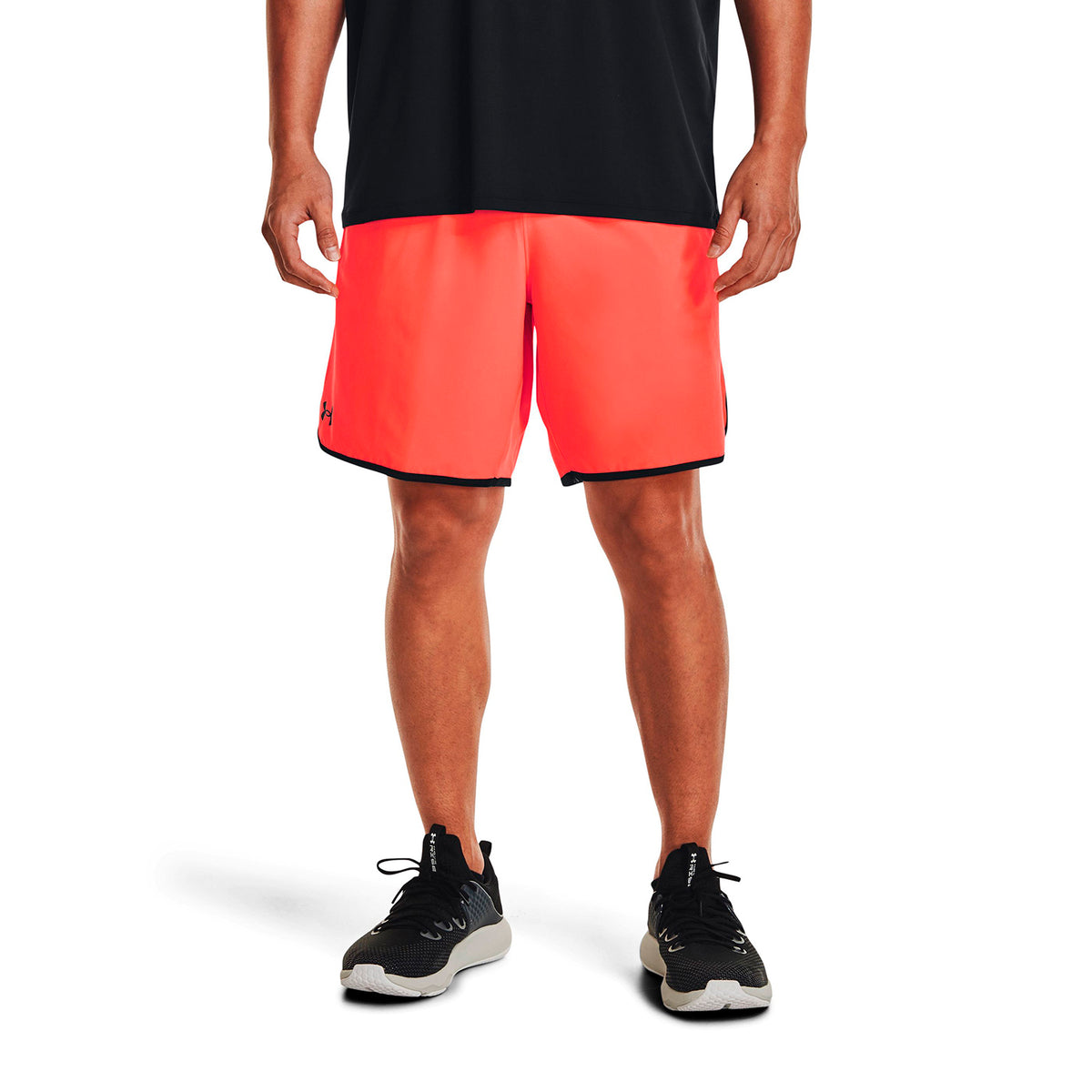 Short Fútbol Hombre Color Naranja-3