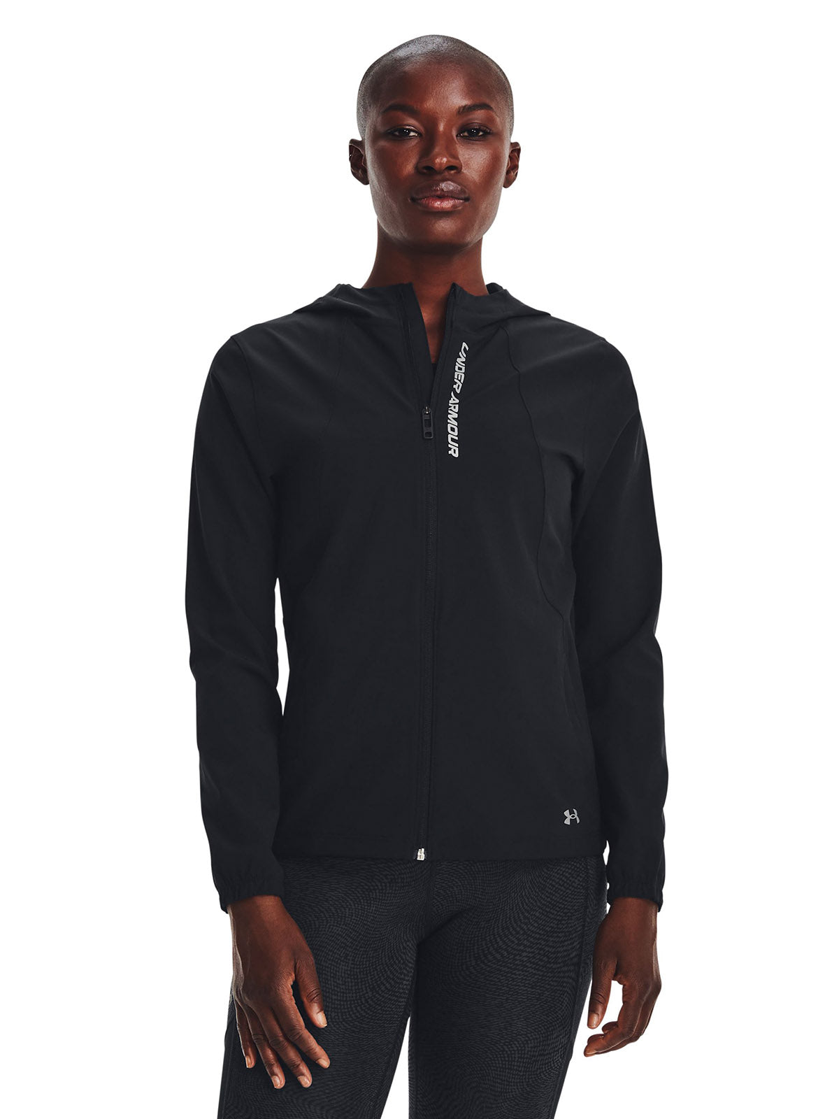 Chaqueta Running Mujer Color Negro-3