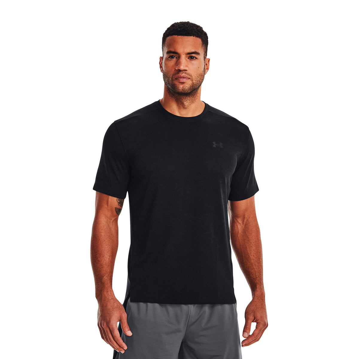 Camiseta Fútbol Hombre Color Negro-3