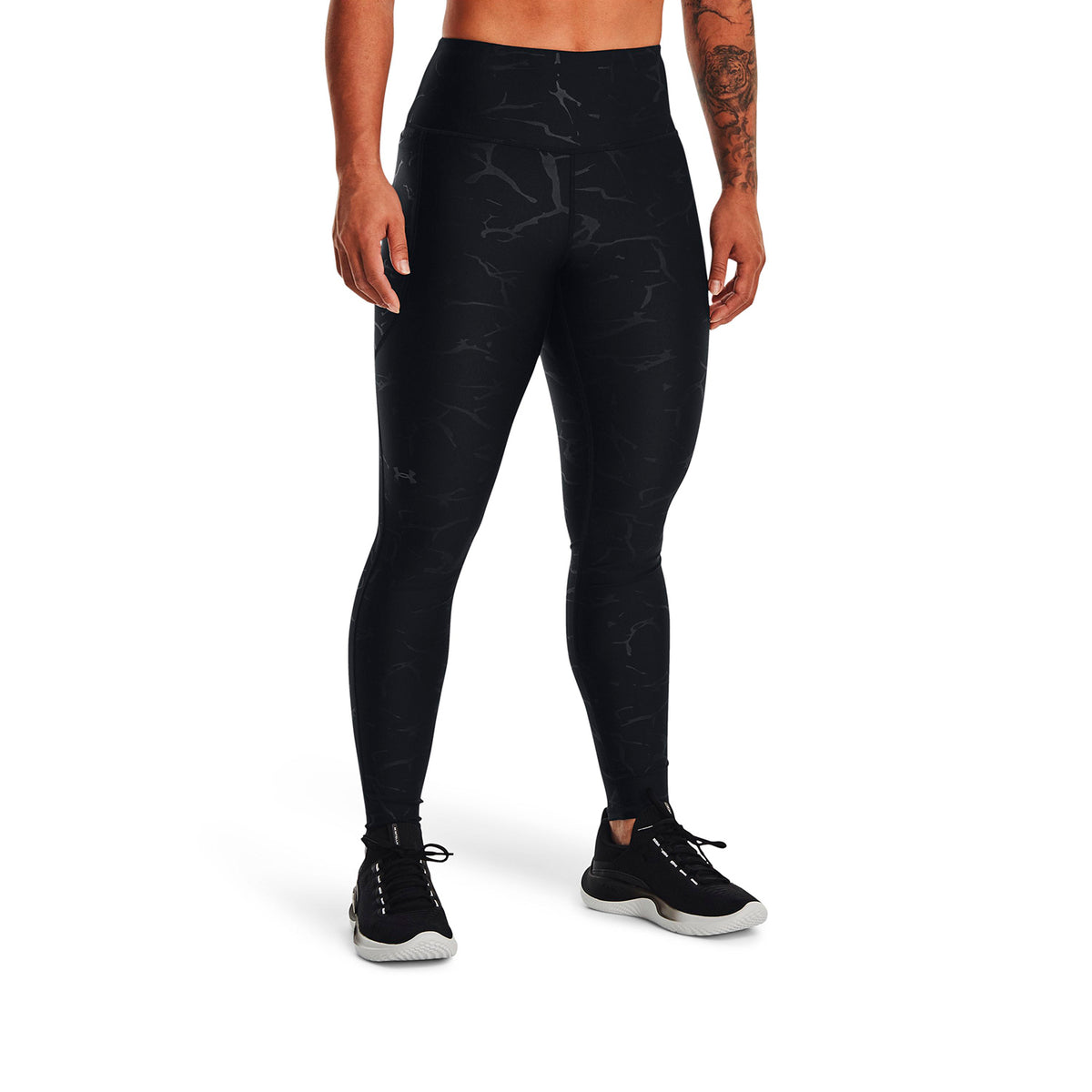 Leggings Fútbol Mujer Color Negro-3