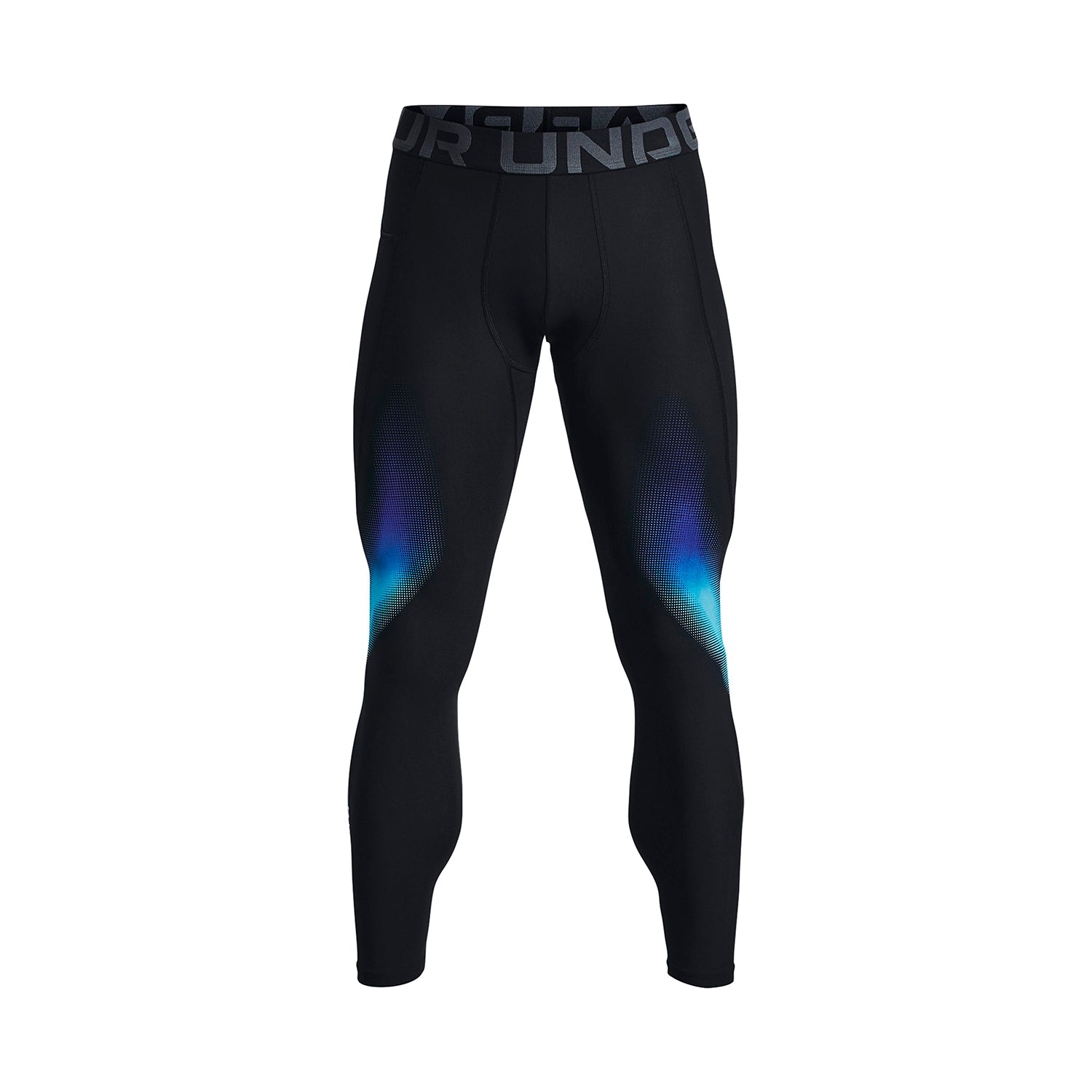 Leggings Fútbol Hombre Color Negro-1