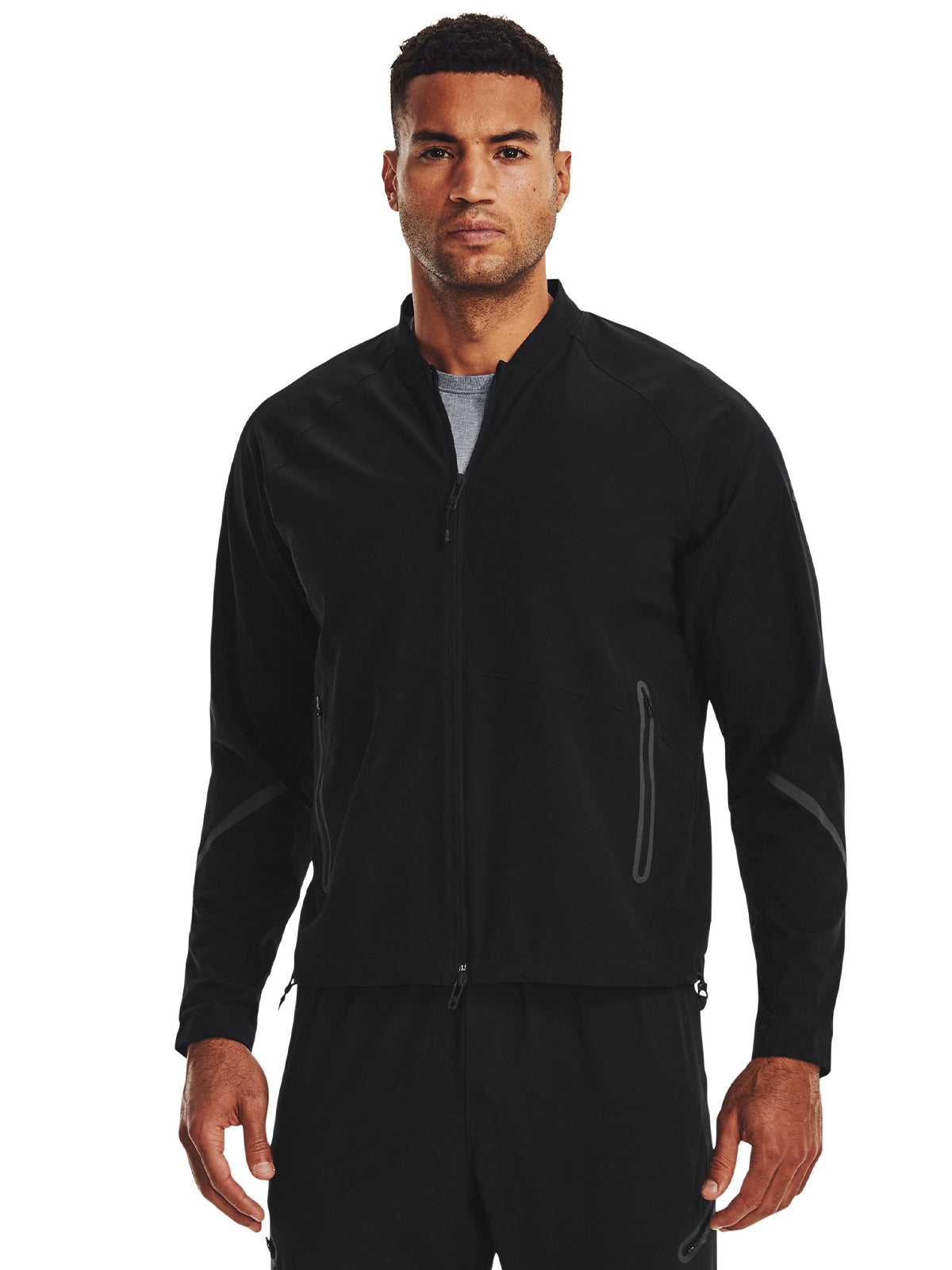 Chaqueta Training Hombre Color Negro-3