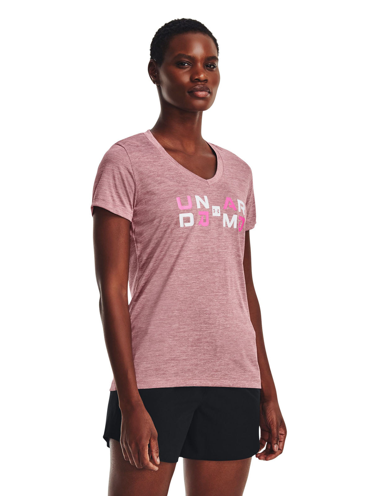 Camiseta Training Mujer Color Rosado-3