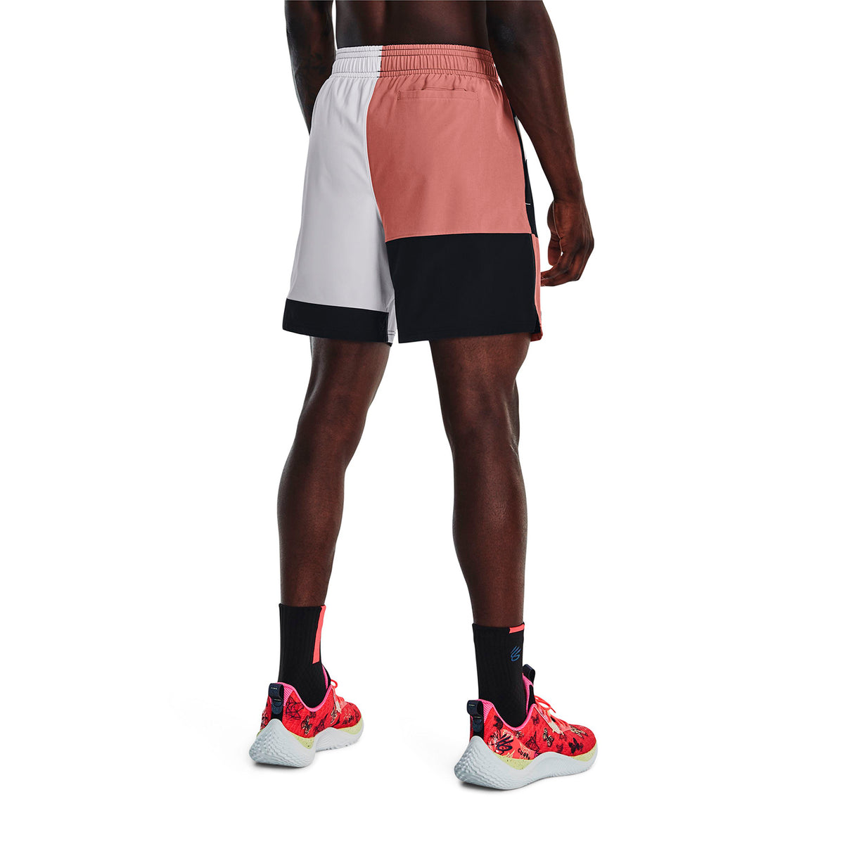 Short Basketball Hombre Color Rojo-4