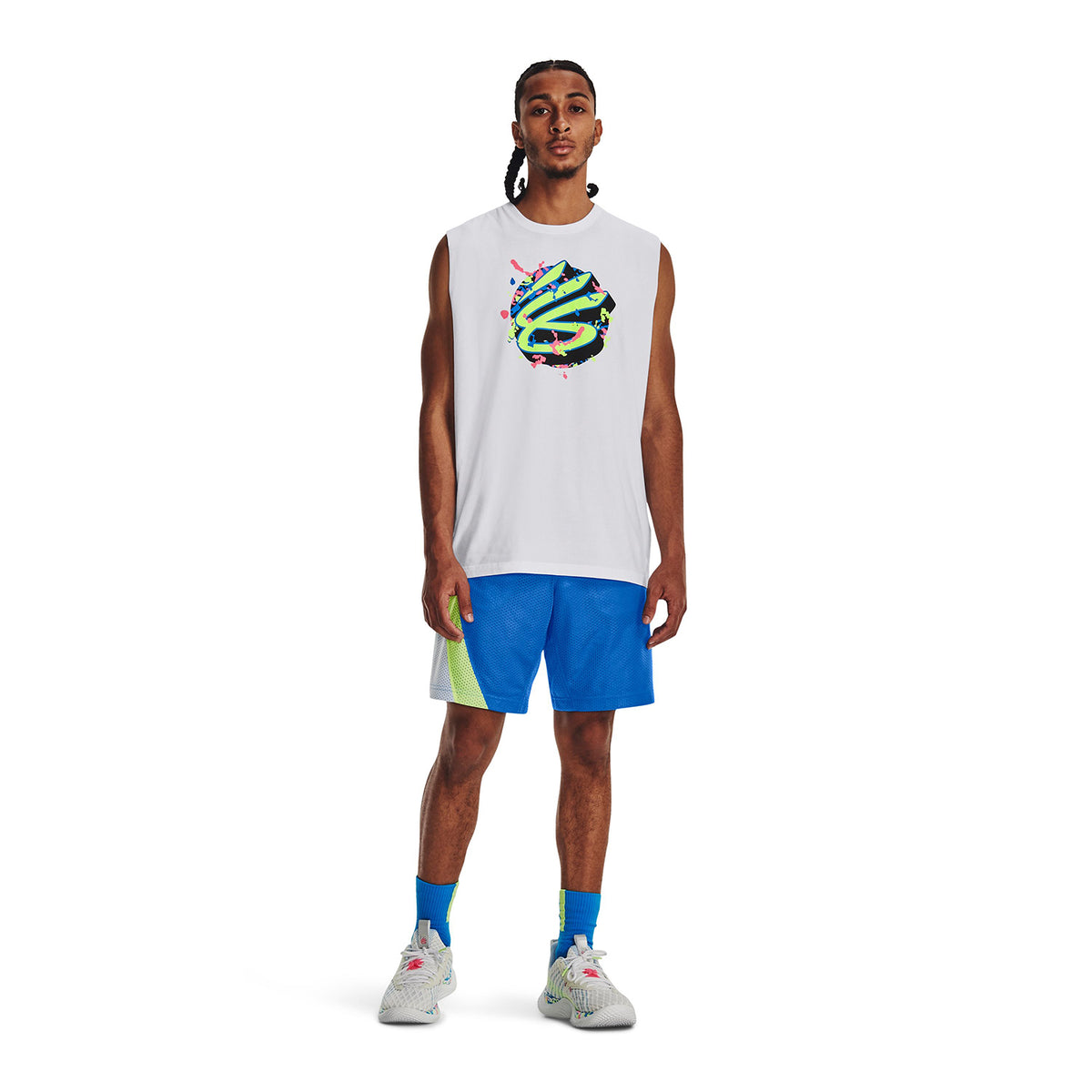 Esqueleto Basketball Hombre Color Blanco-3