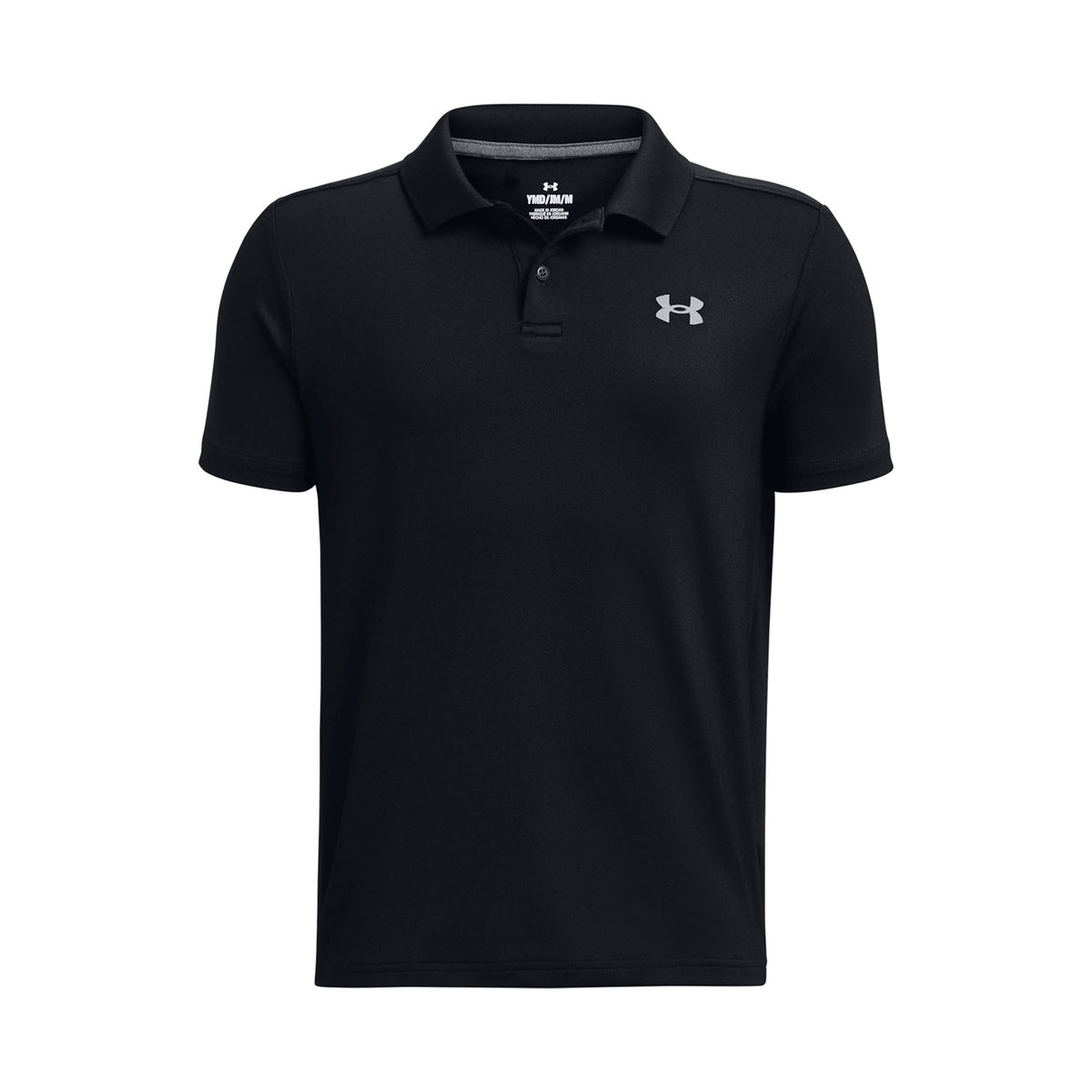 Camiseta Golf Niño Color Negro-1