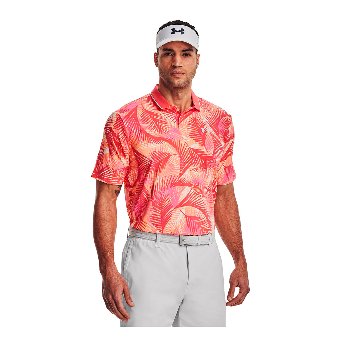 Polo Golf Hombre Color Rosado-3