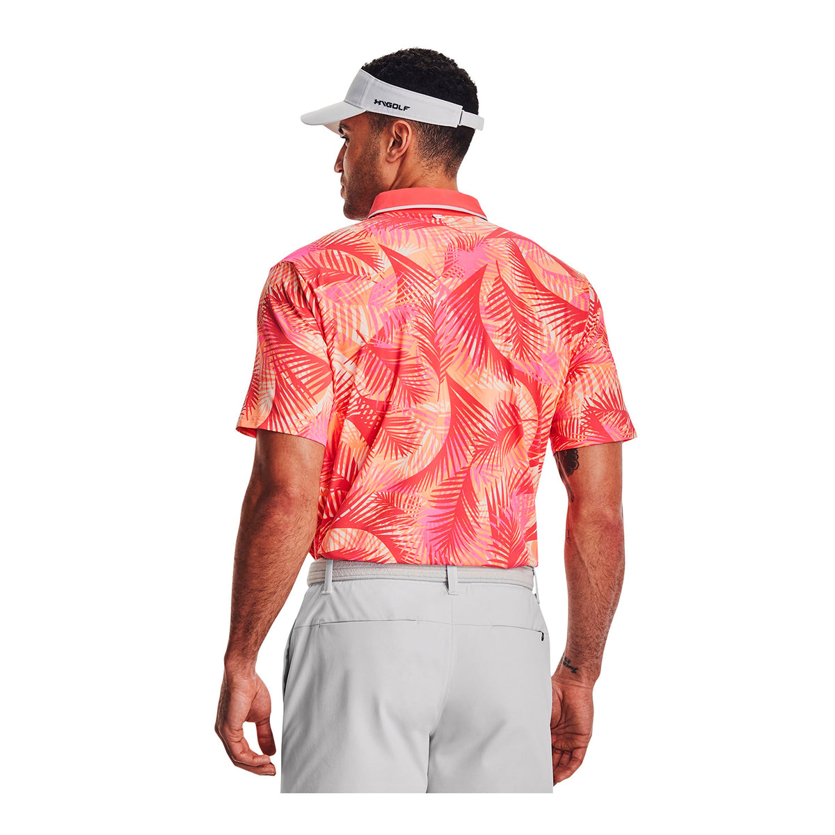 Polo Golf Hombre Color Rosado-4