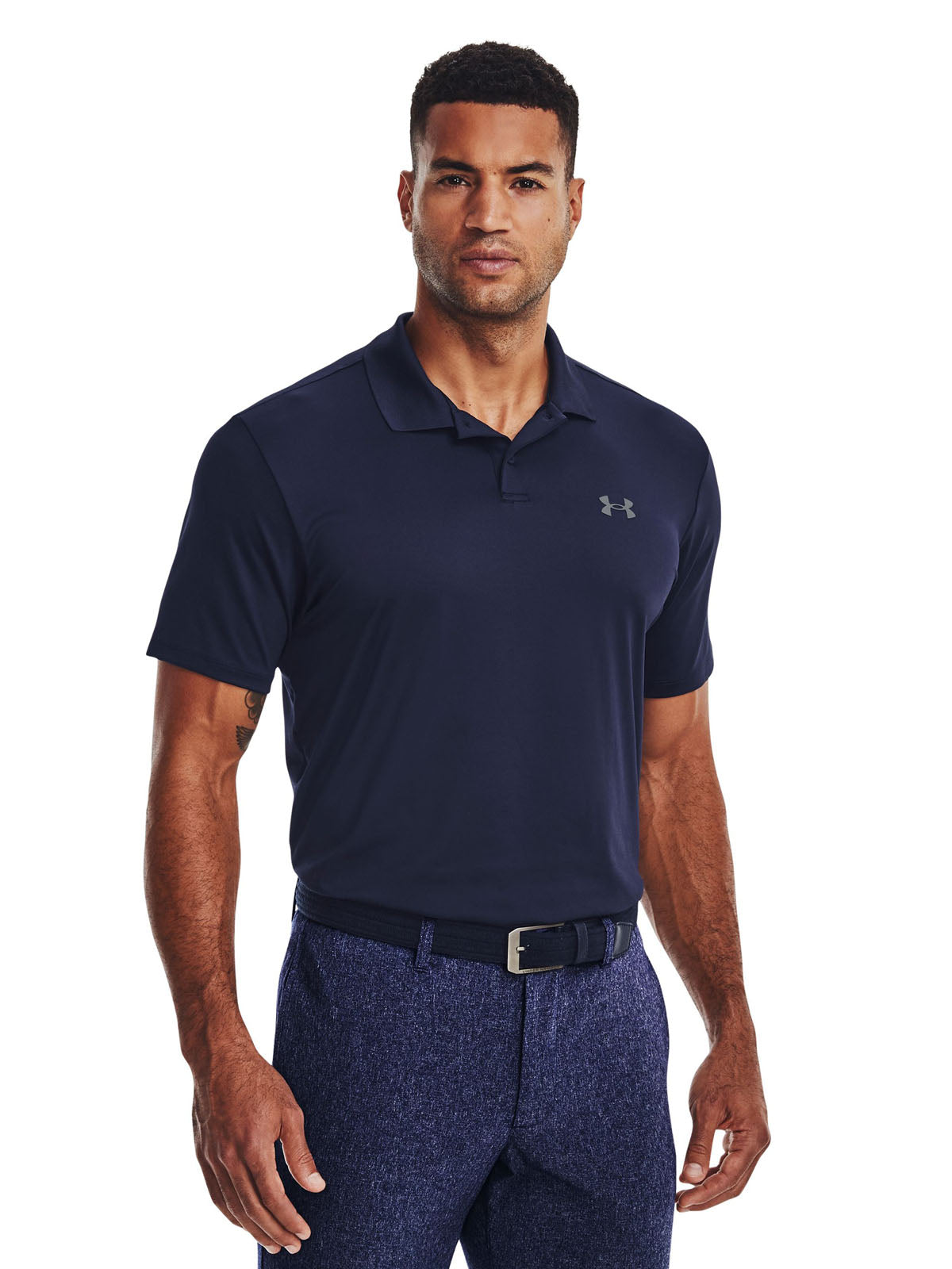 Polo Golf Hombre Color Azul-3