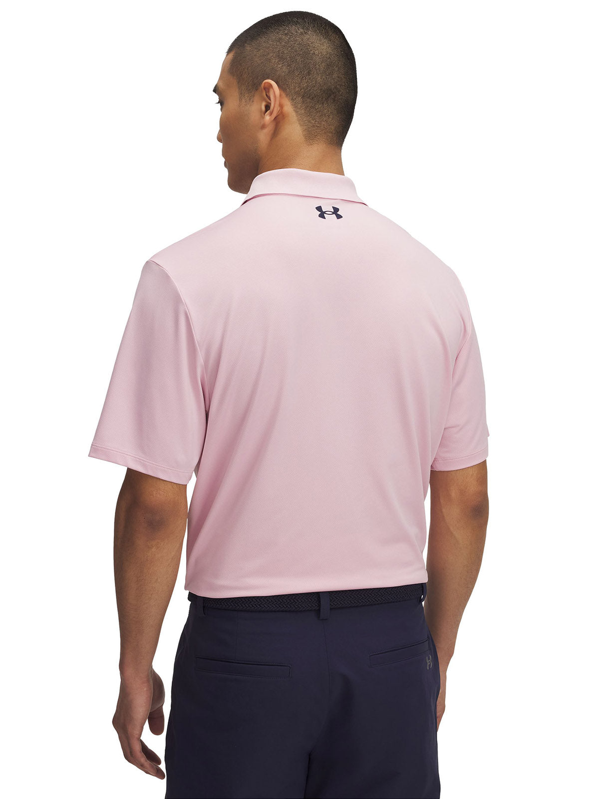 Polo Golf Hombre Color Rosado-2