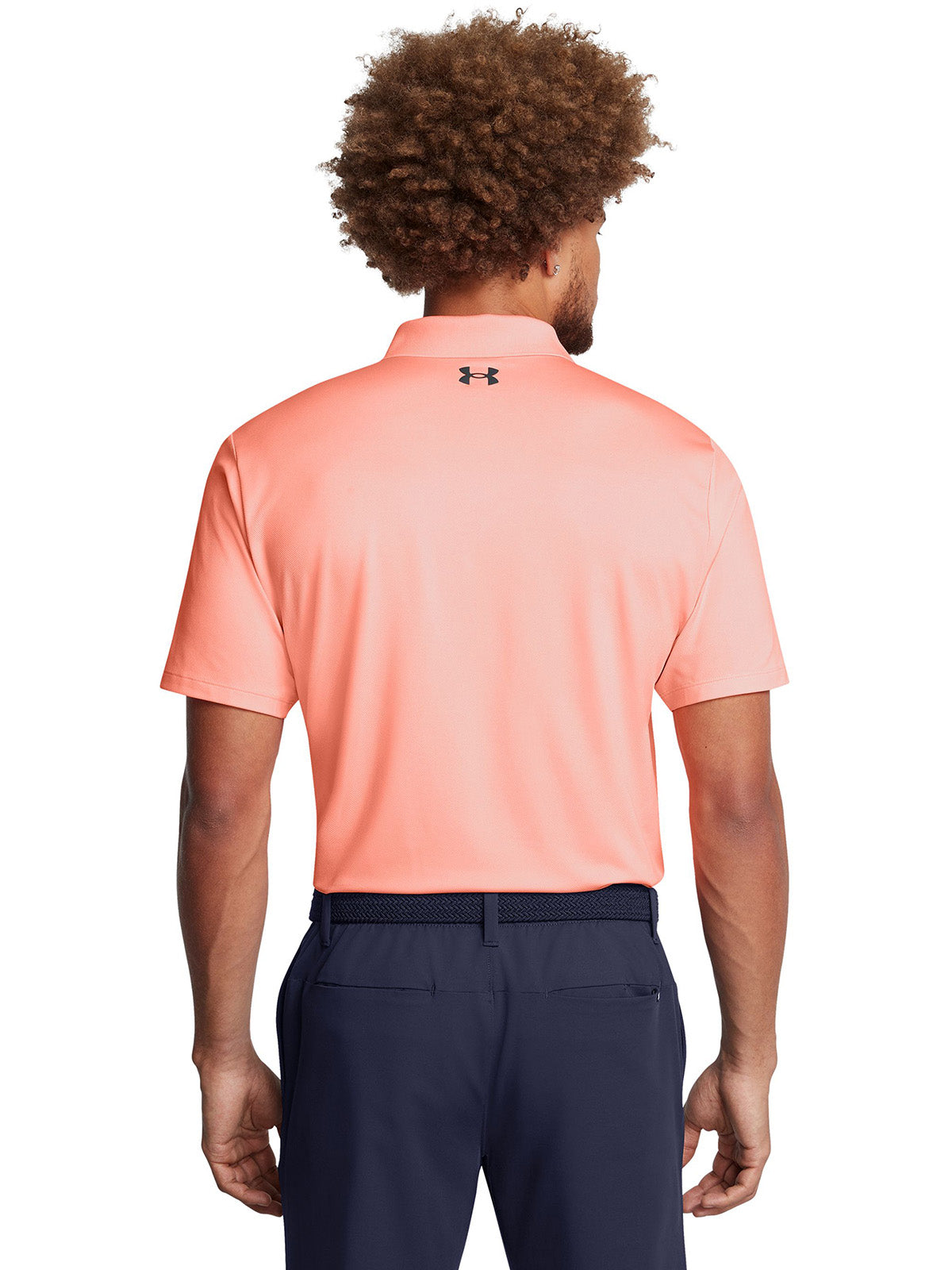 Polo Golf Hombre Color Naranja-4