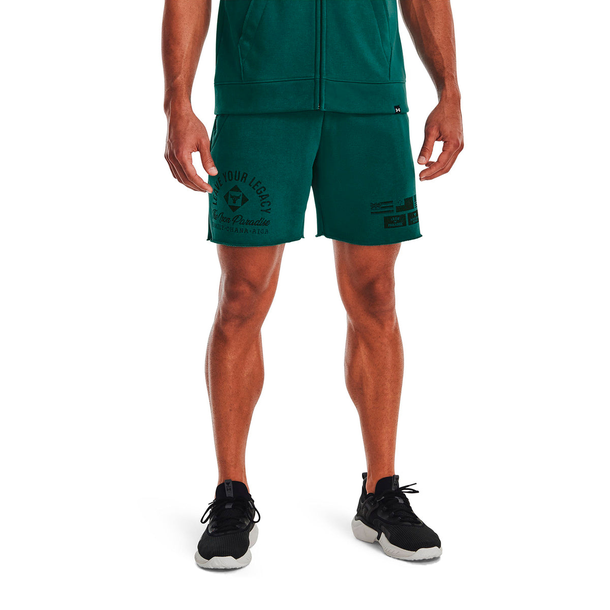 Short Training Hombre Color Verde-3