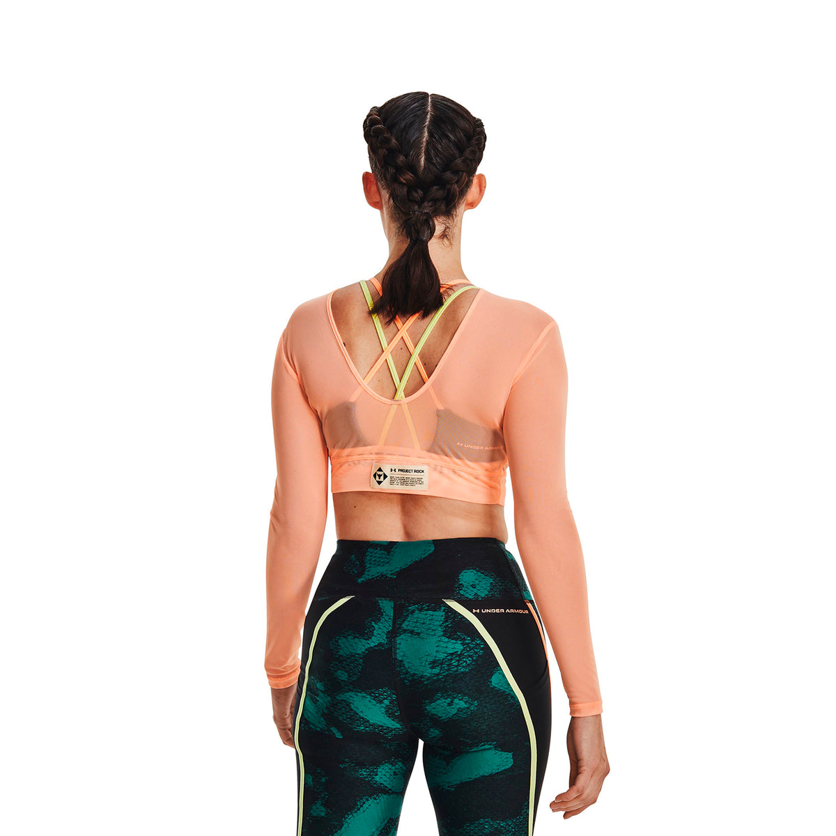 Camiseta Training Mujer Color Naranja-3