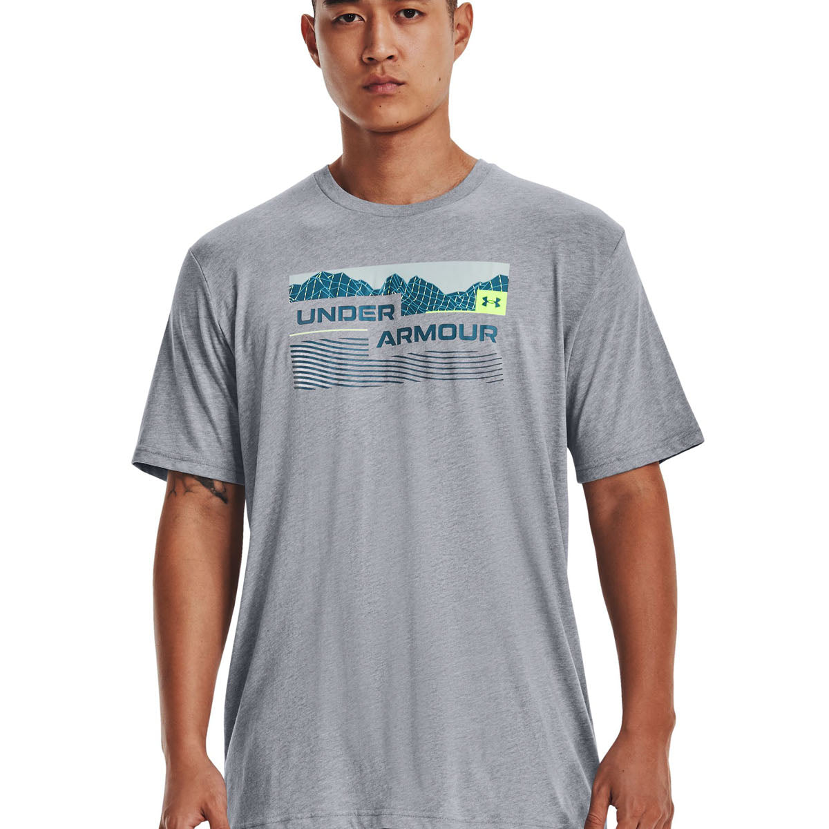 Camiseta Outdoor Hombre Color Gris-3