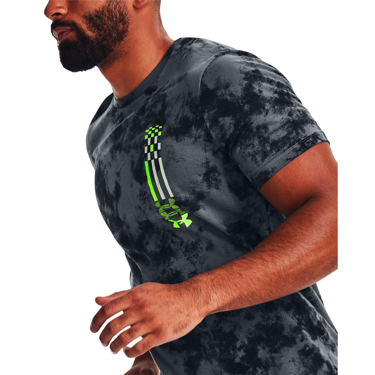 Camiseta Running Hombre Color Gris-4