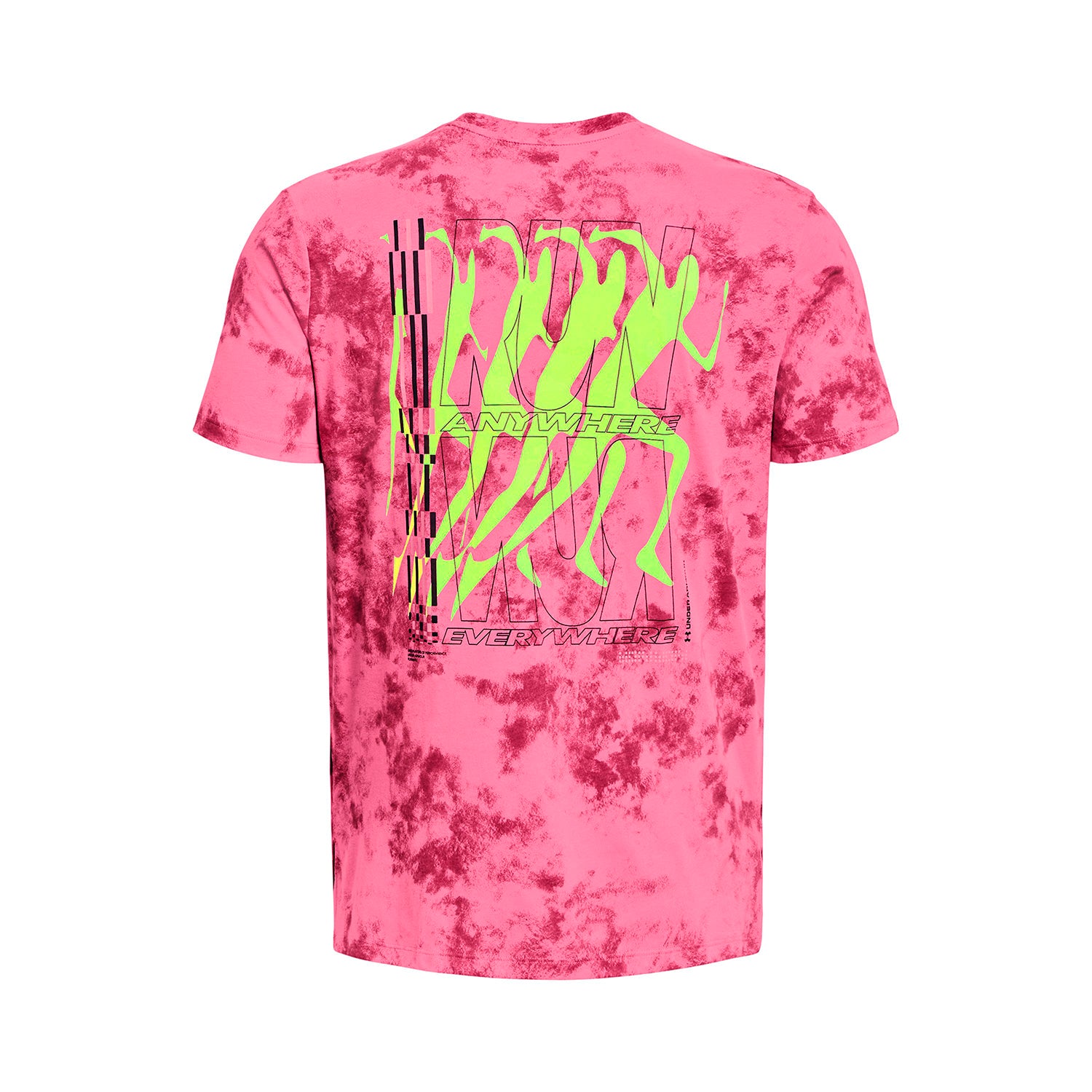 Camiseta Running Hombre Color Rosado-2