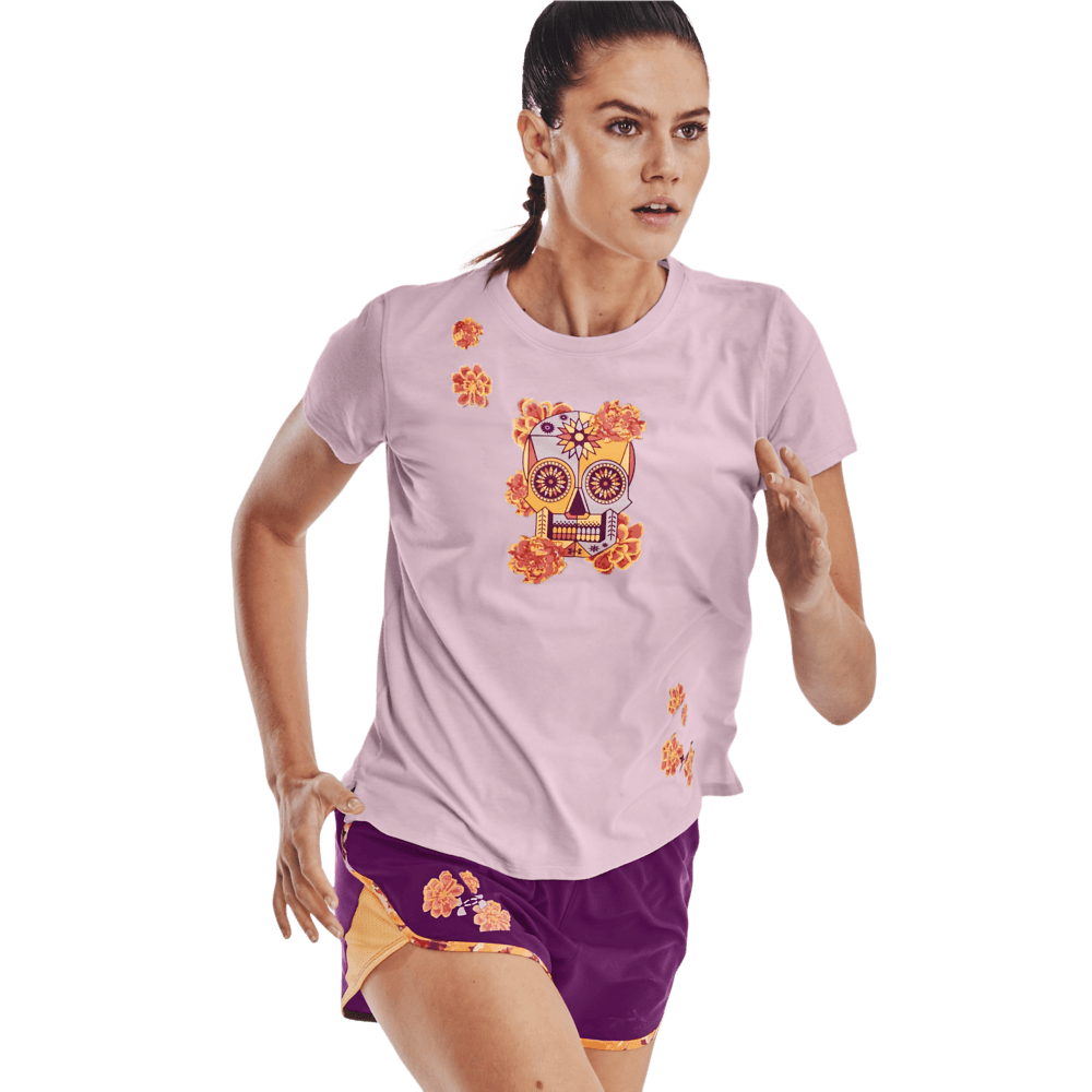 Camiseta Running Mujer Color Rosado