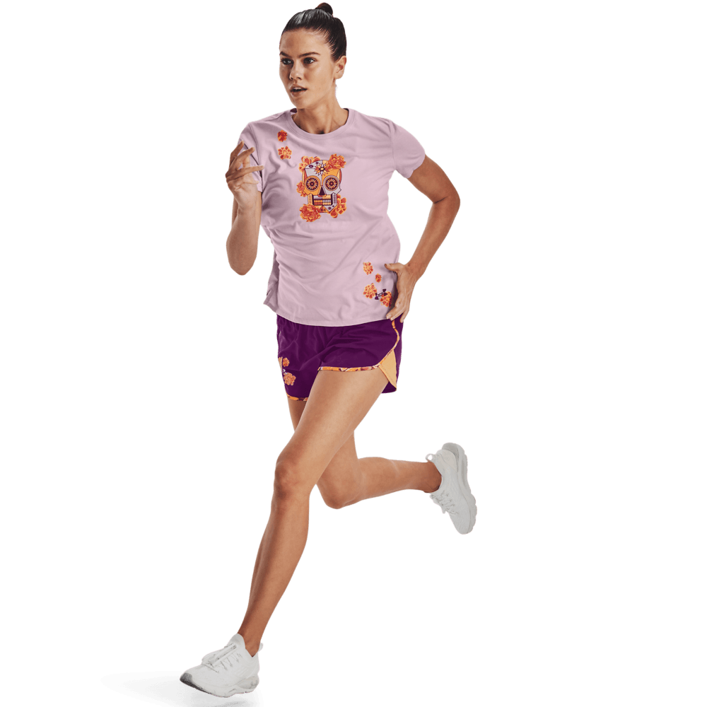 Camiseta Running Mujer Color Rosado