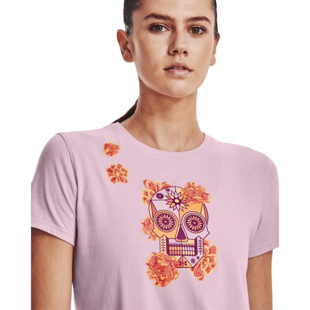 Camiseta Running Mujer Color Rosado