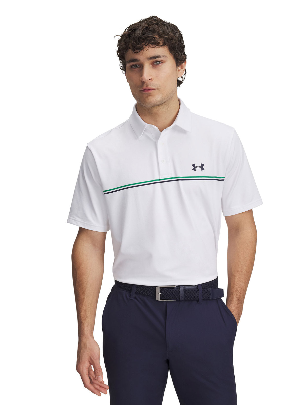 Polo Golf Hombre Color Blanco-1
