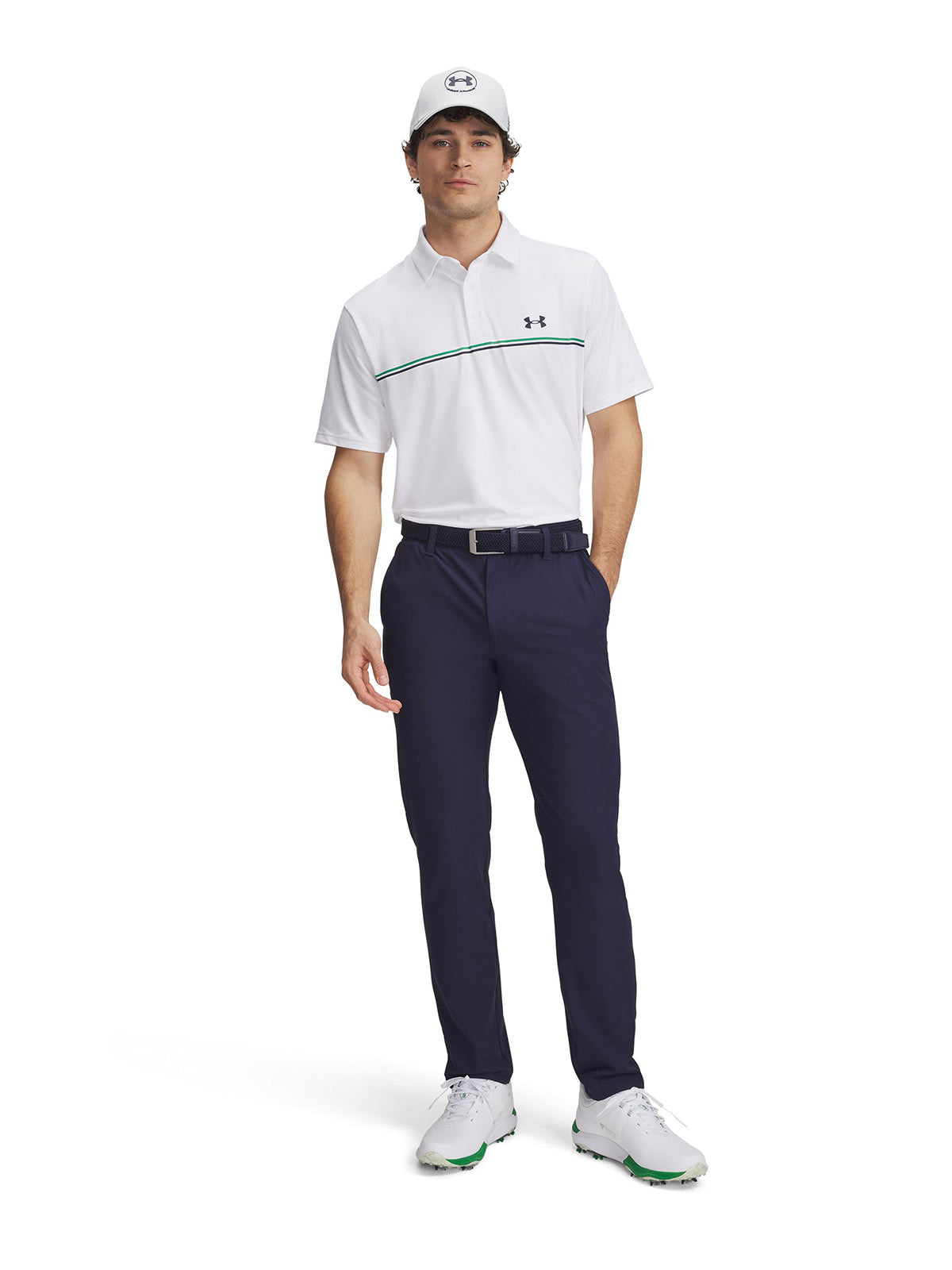 Polo Golf Hombre Color Blanco-3