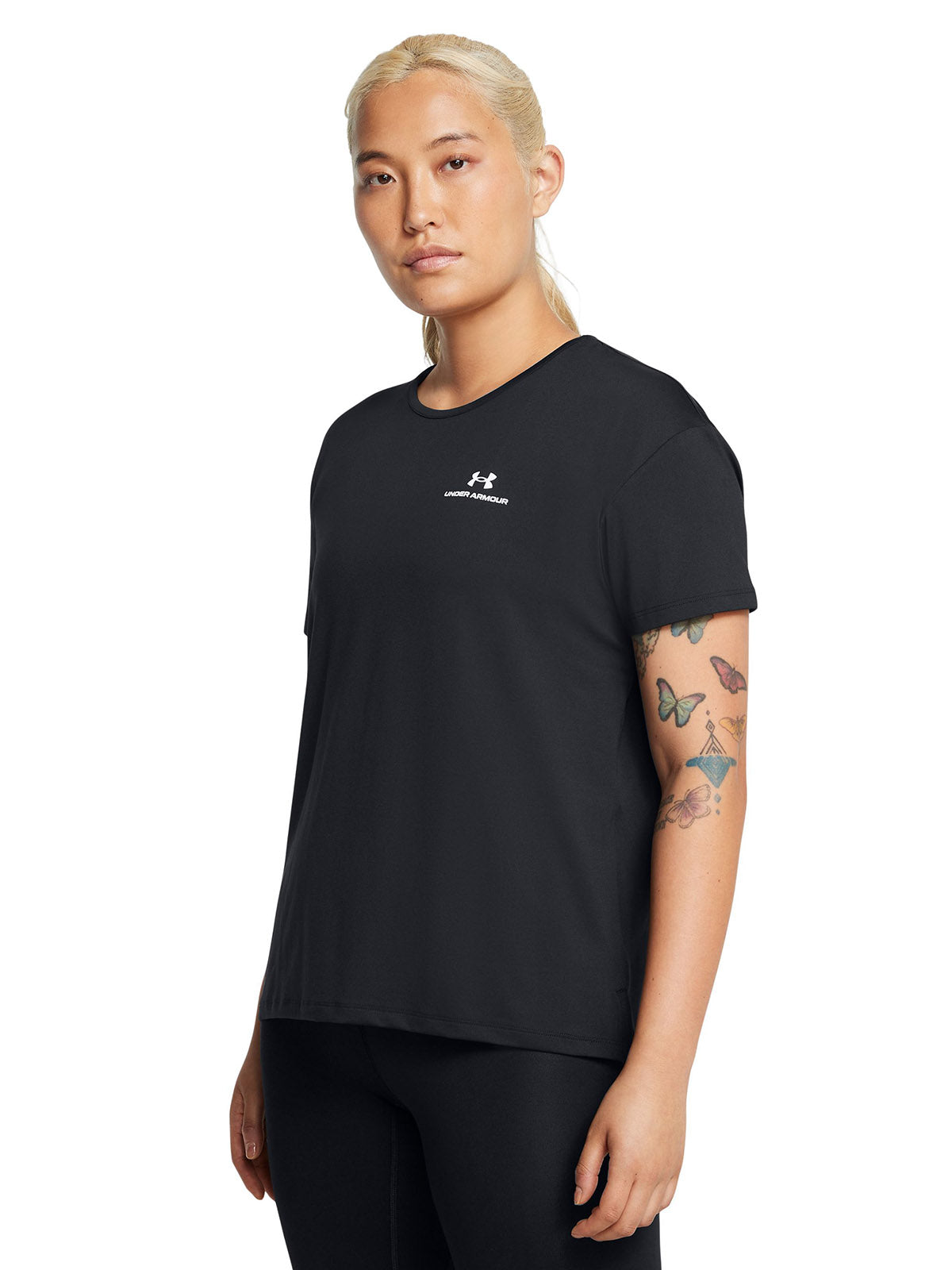 Camiseta Training Mujer Color Negro-3