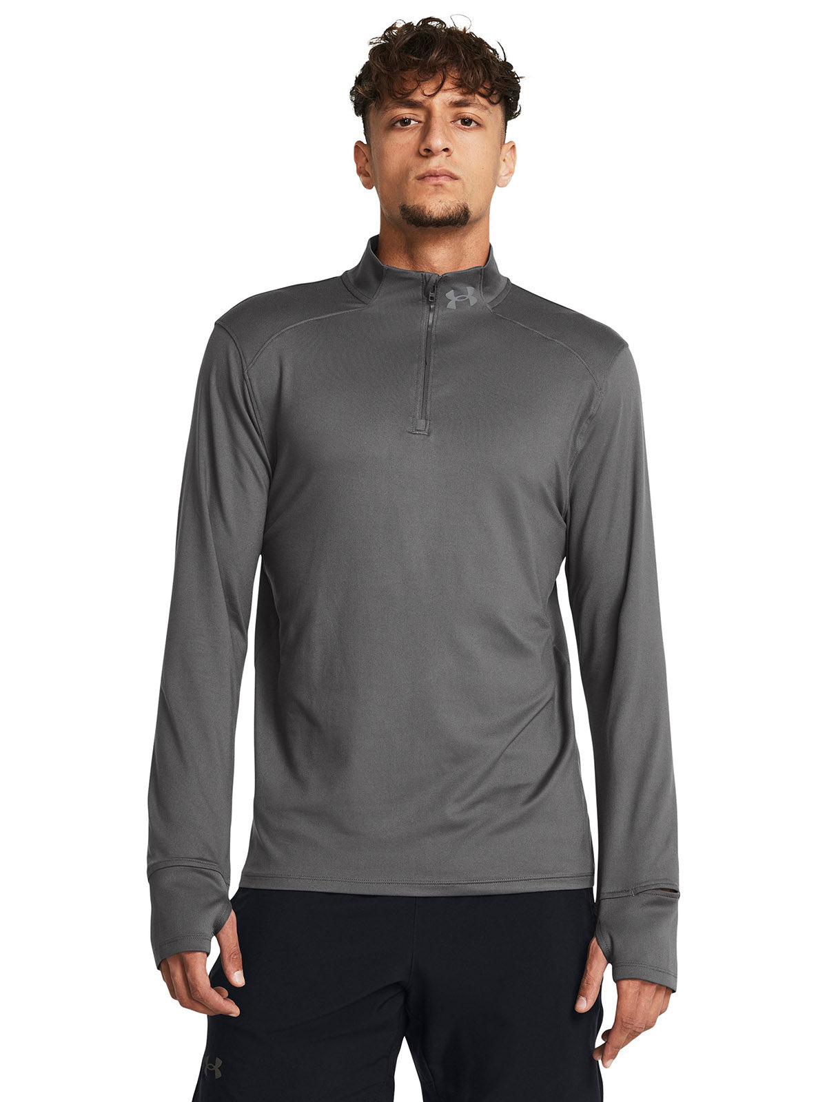 Buzo Running Hombre Color Gris-3