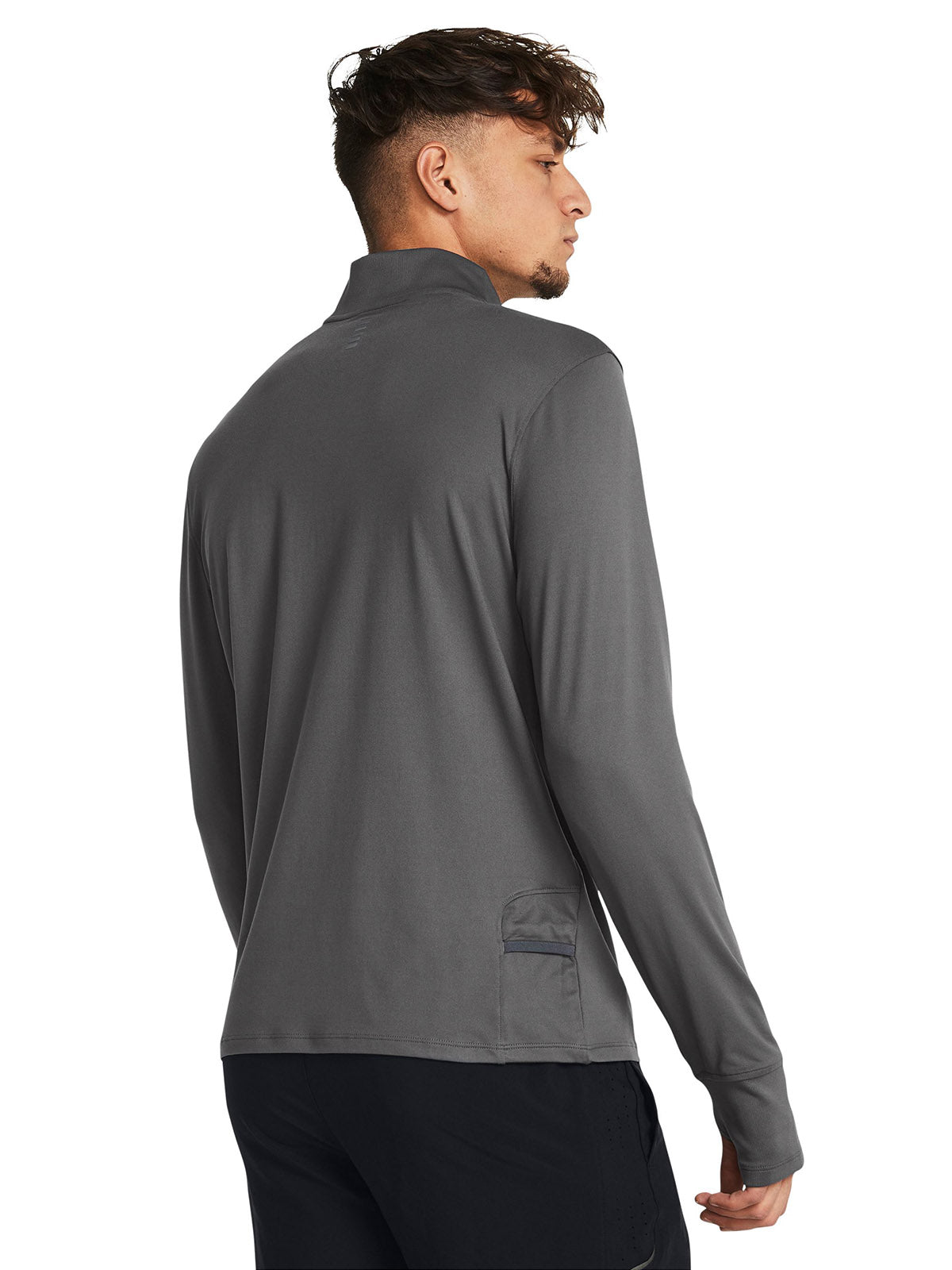 Buzo Running Hombre Color Gris-4