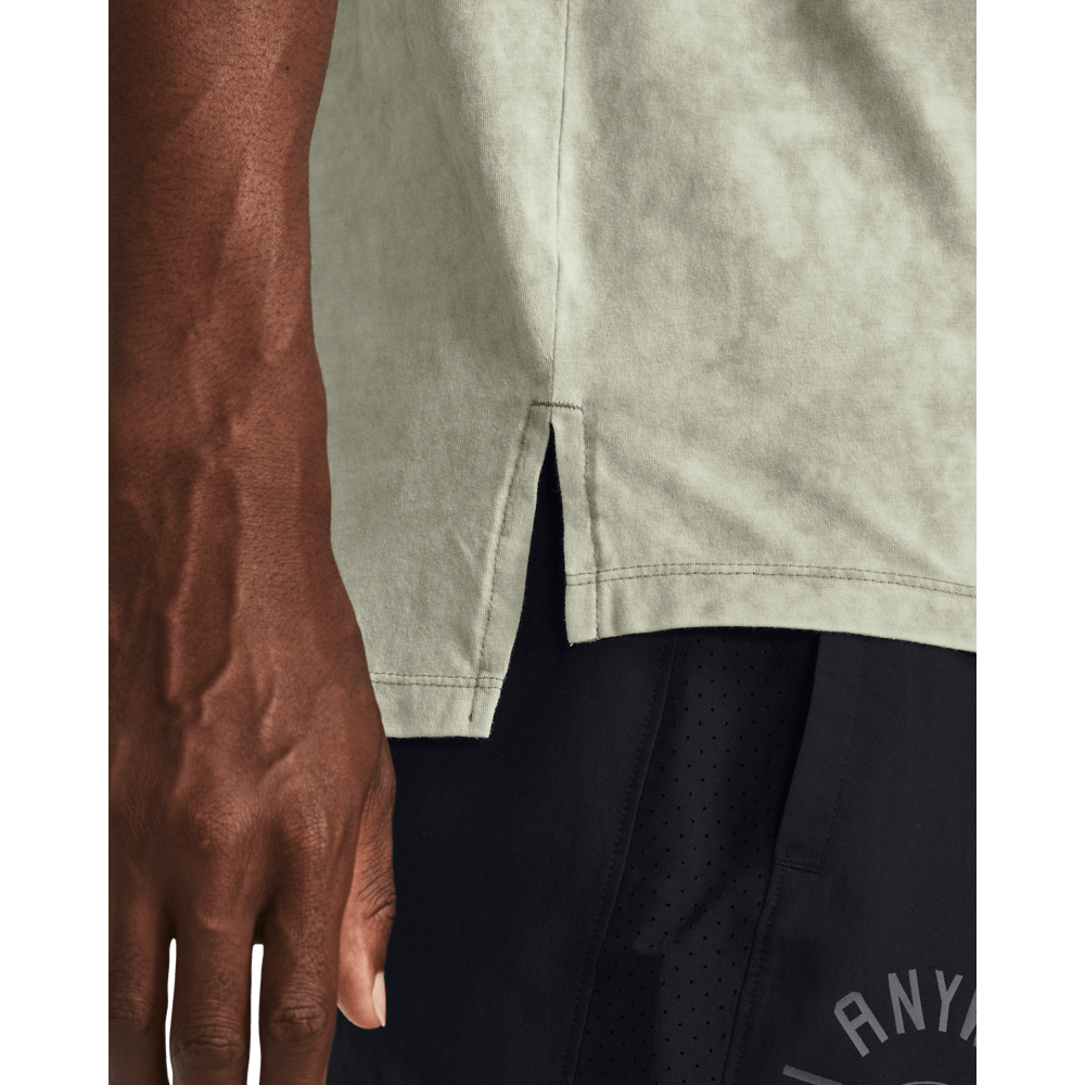 Camiseta Running Hombre Color Verde