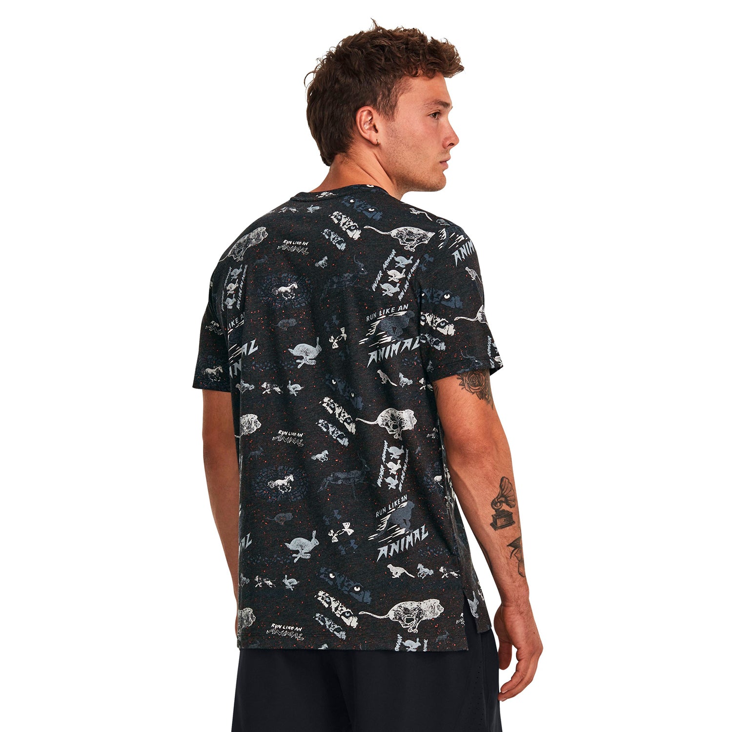 Camiseta Running Hombre Color Negro-2