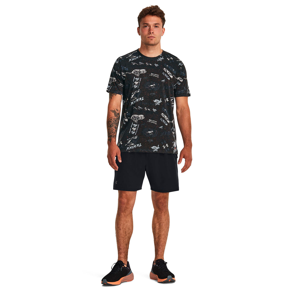 Camiseta Running Hombre Color Negro-3