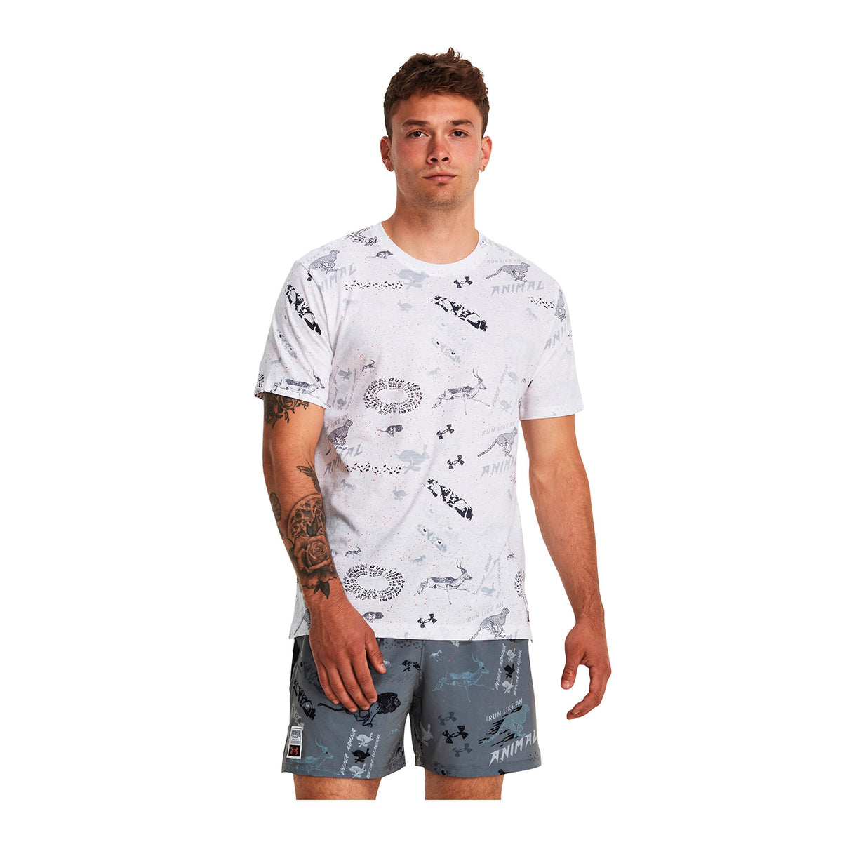 Camiseta Running Hombre Color Blanco-1