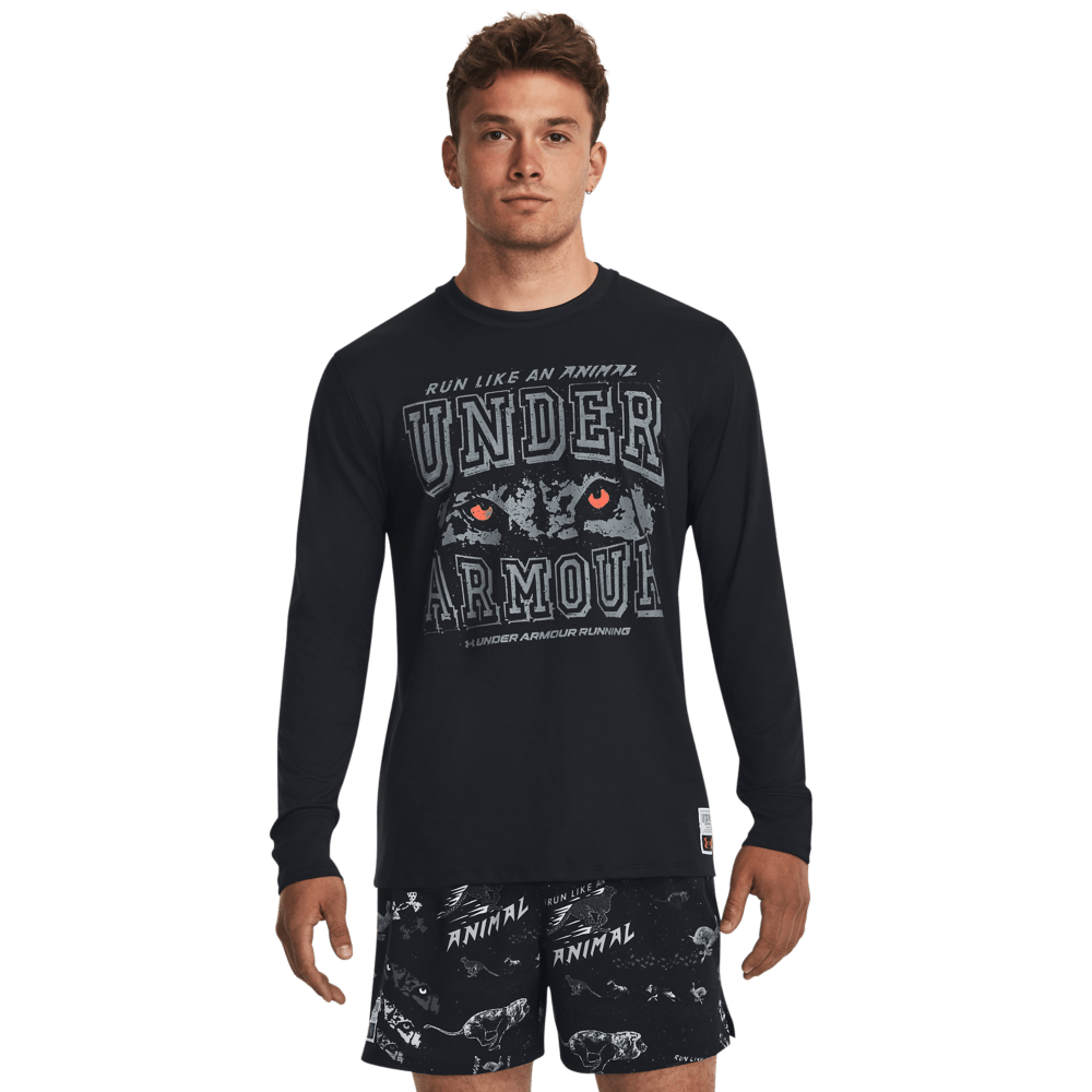 Camiseta Running Hombre Color Negro