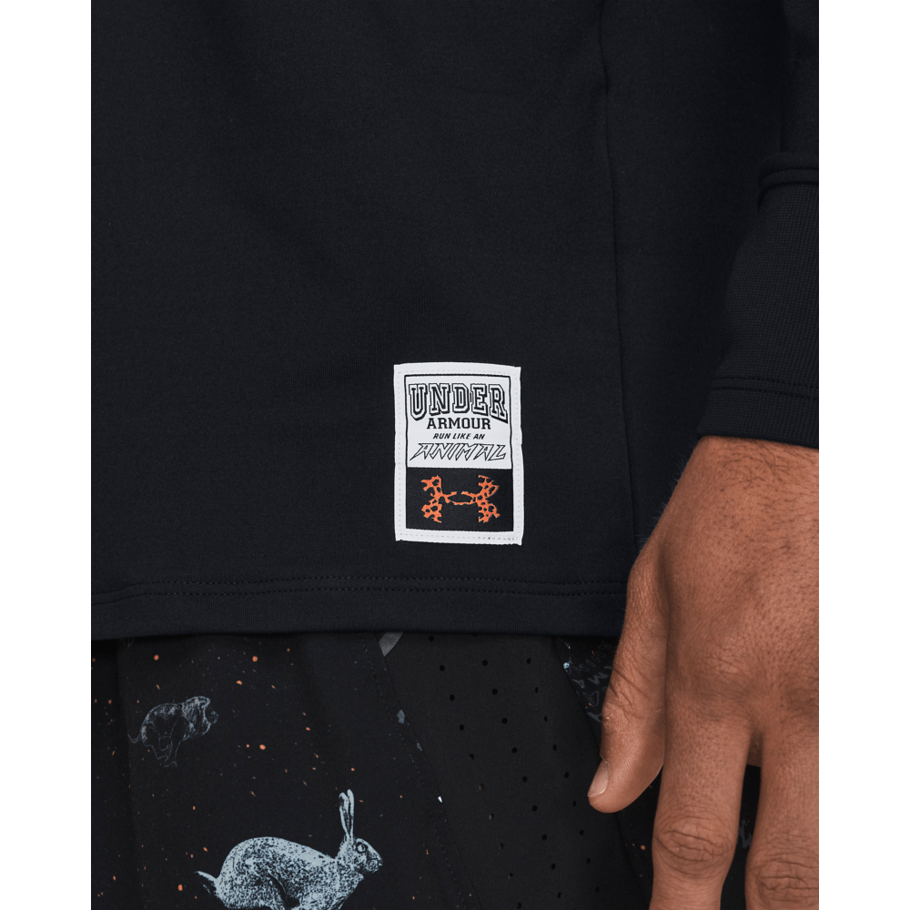 Camiseta Running Hombre Color Negro