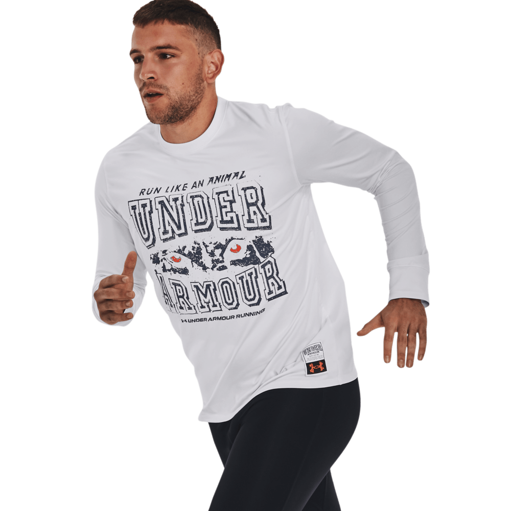 Camiseta Running Hombre Color Blanco