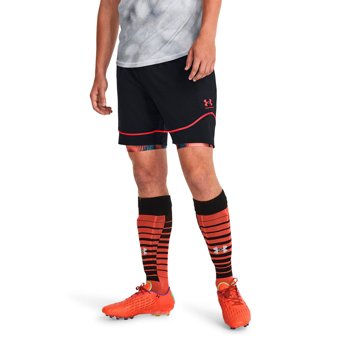 Short Fútbol Hombre Color Negro-3